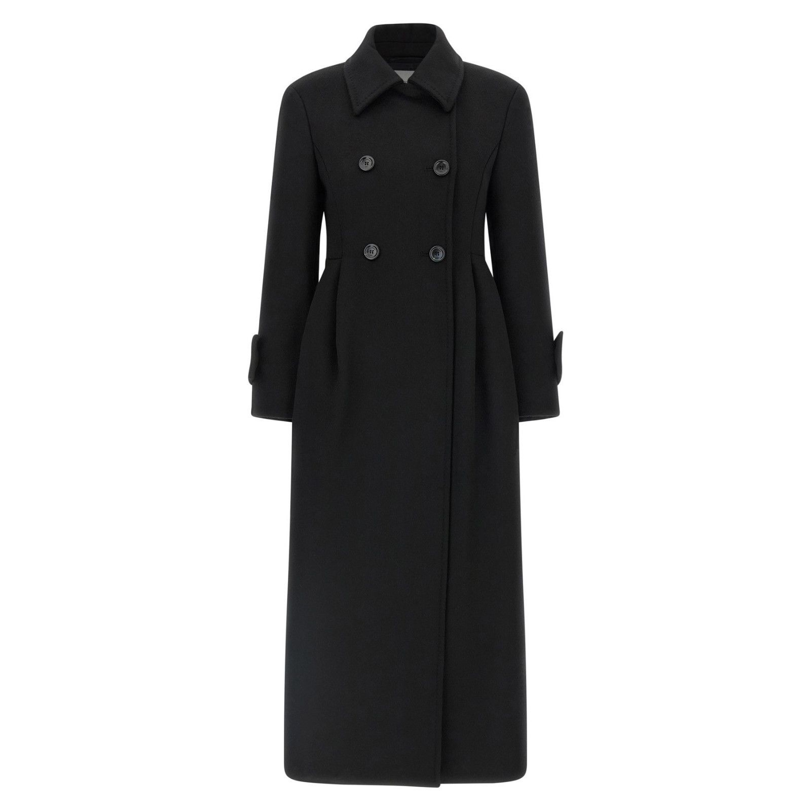 MAX MARA Beati Black Coat New & Authentic (Women's size:IT 4