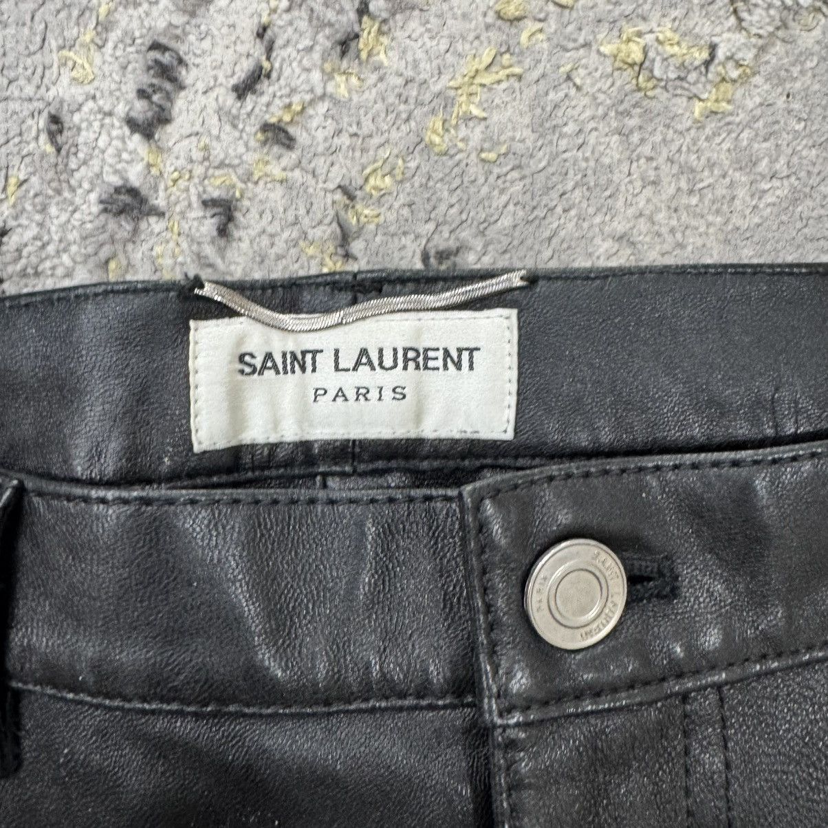 Saint Laurent Paris Saint Laurent FW13 leather D02s Size US 31 - 3 Thumbnail