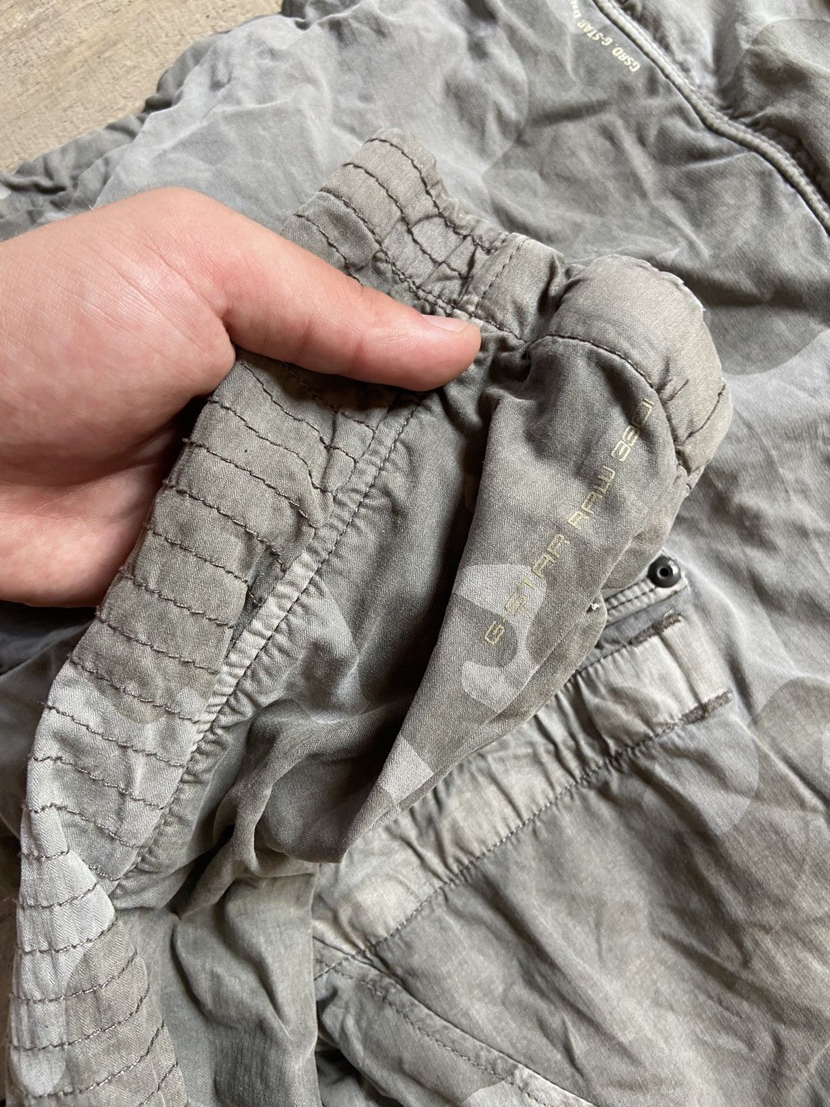 G STAR RAW Camo multi-pocket jacket y2k