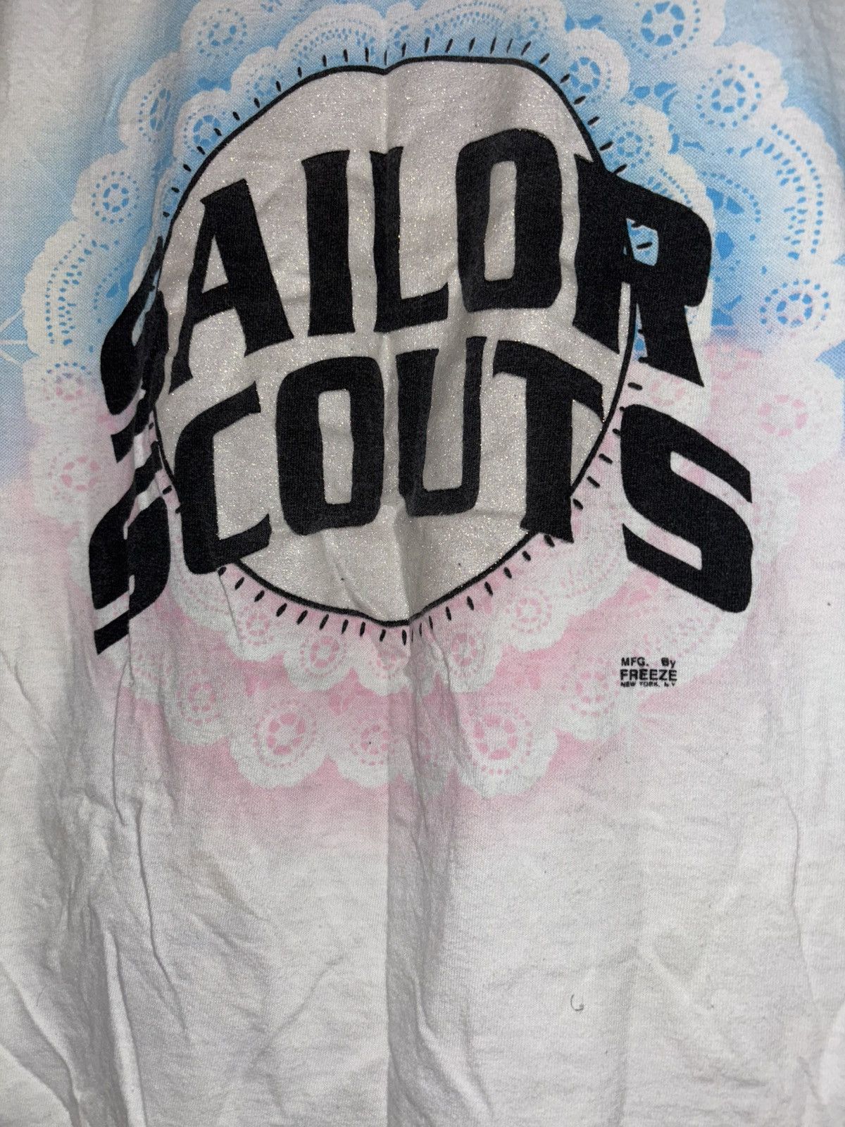 Tultex 1996 Sailor Moon All Over Print (RARE) Size L / US 10 / IT 46 - 9 Thumbnail