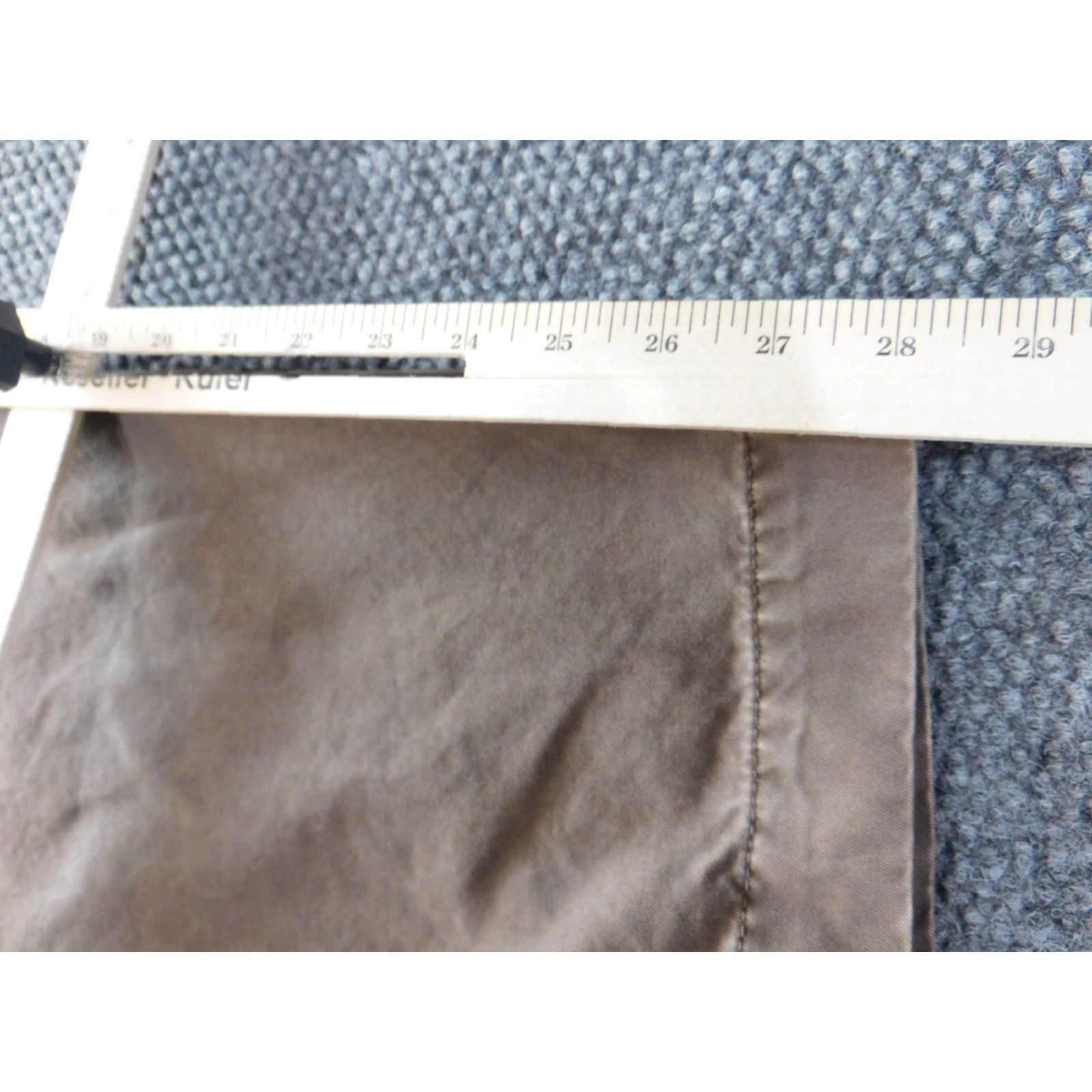 Izod Izod Mens Pants 32x28 Straight Brown Regular American Chino Classic Casual Pockets Mens Regular 32 Brown Cotton Flat Front Knit Button Vintage No Size US 32 / EU 48 - 6 Thumbnail
