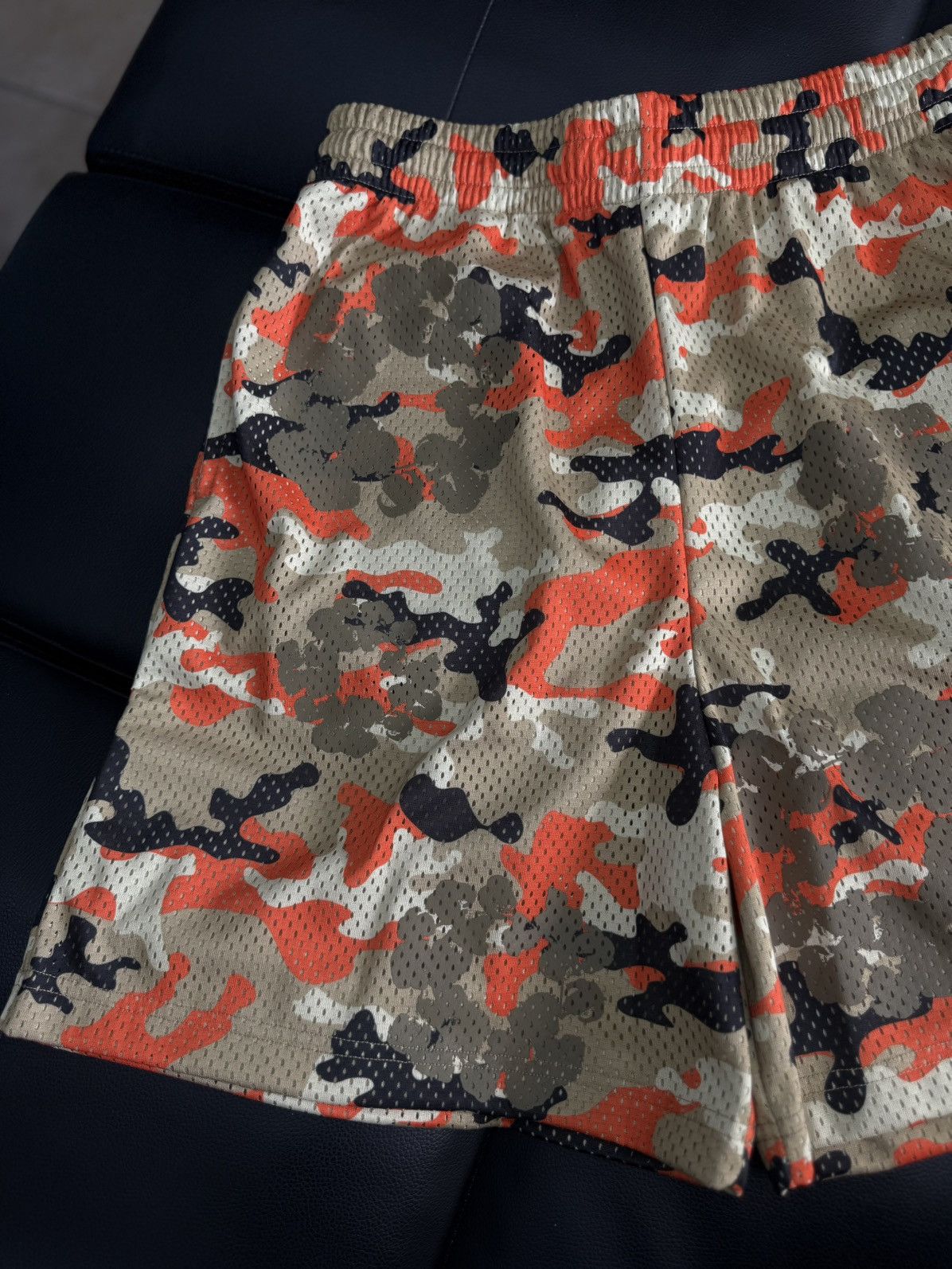 DENIM TEARS Denim Tears Mesh Summer Shorts Tan/Orange Size Small (NEW) Size US 29 - 3 Thumbnail