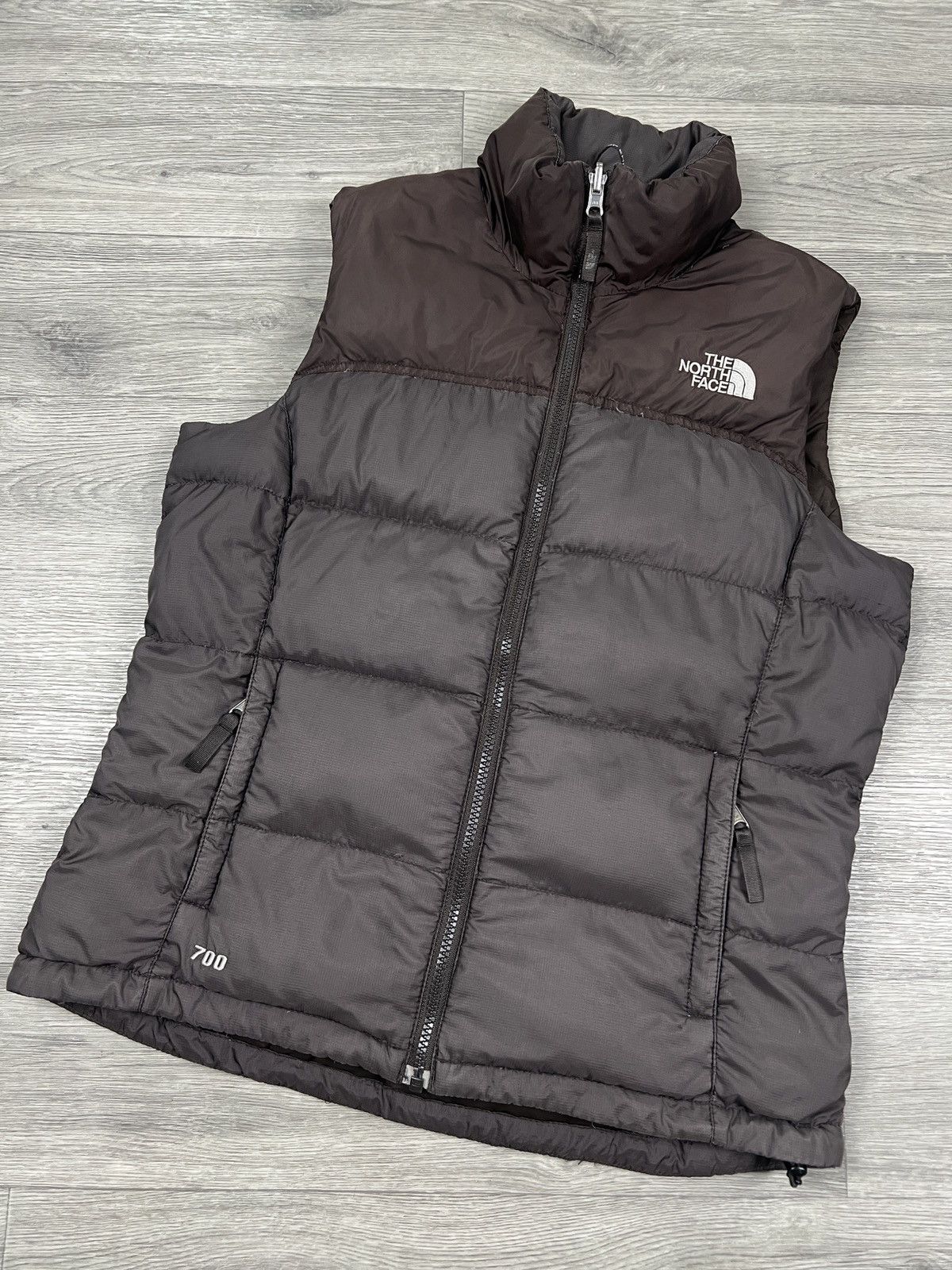 The North Face The North Face 700 Womens Nuptse Classic Vest Brunette Brown Size S / US 4 / IT 40 - 3 Thumbnail