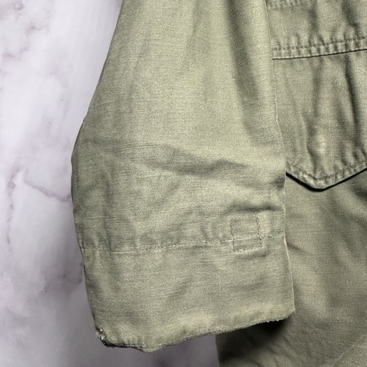 Vintage Reworked U.S. Military M65 Green Field Coat Size US S / EU 44-46 / 1 - 6 Thumbnail