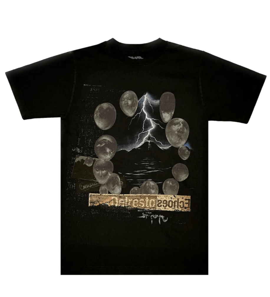 Travis Scott Cactus Jack by Travis Scott Delresto Tee 'Black' Size US S / EU 44-46 / 1 - 1 Thumbnail