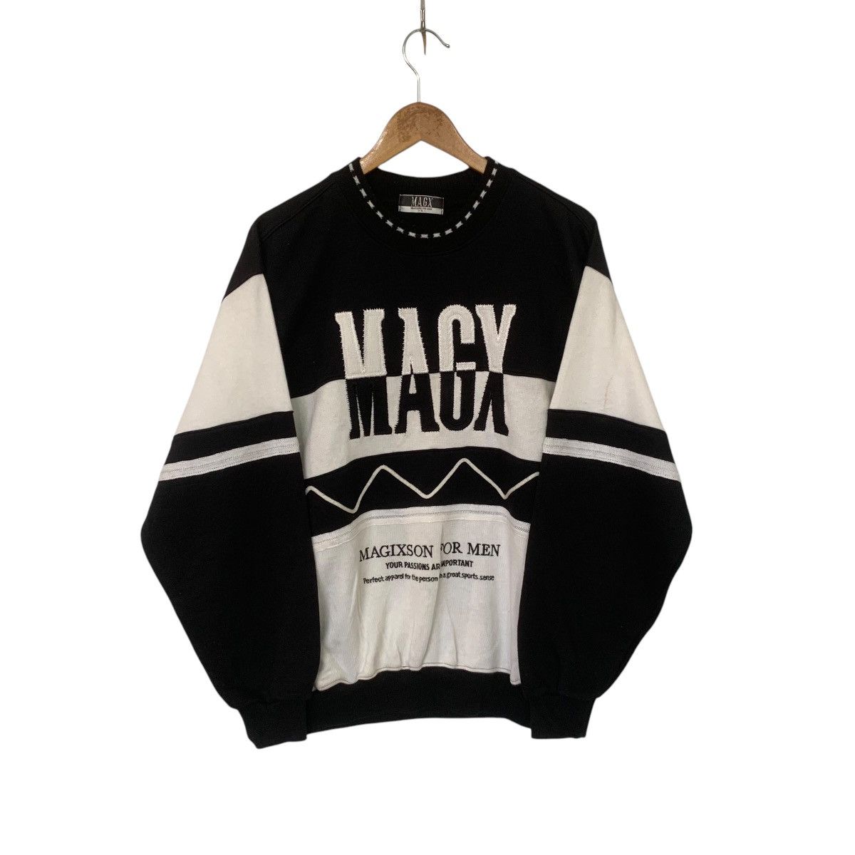 Vintage Magixson Streetwear Sweatshirt Large Size US L / EU 52-54 / 3 - 1 Thumbnail