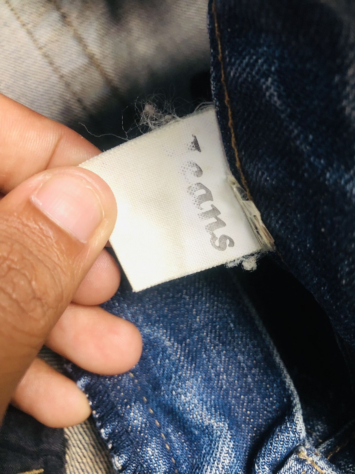 PRANDI Distressed Jeans PDL Denim - Whiskering Wash (38)