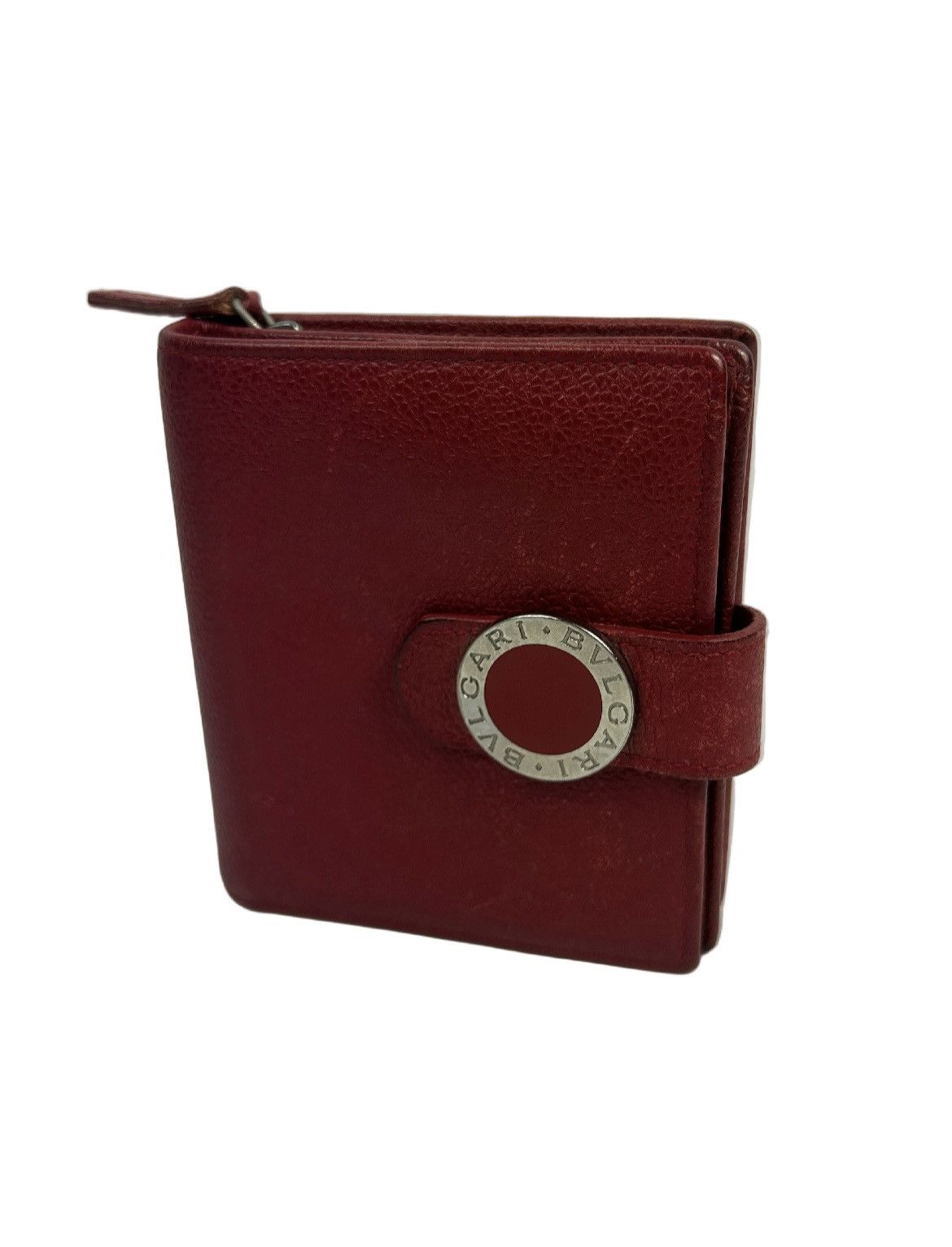 Bvlgari Leather Zippy Wallet