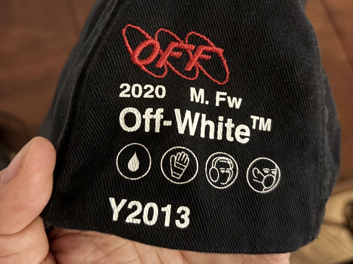 Off-White Off-White Industrial Y013 Black Hat Size ONE SIZE - 1 Thumbnail
