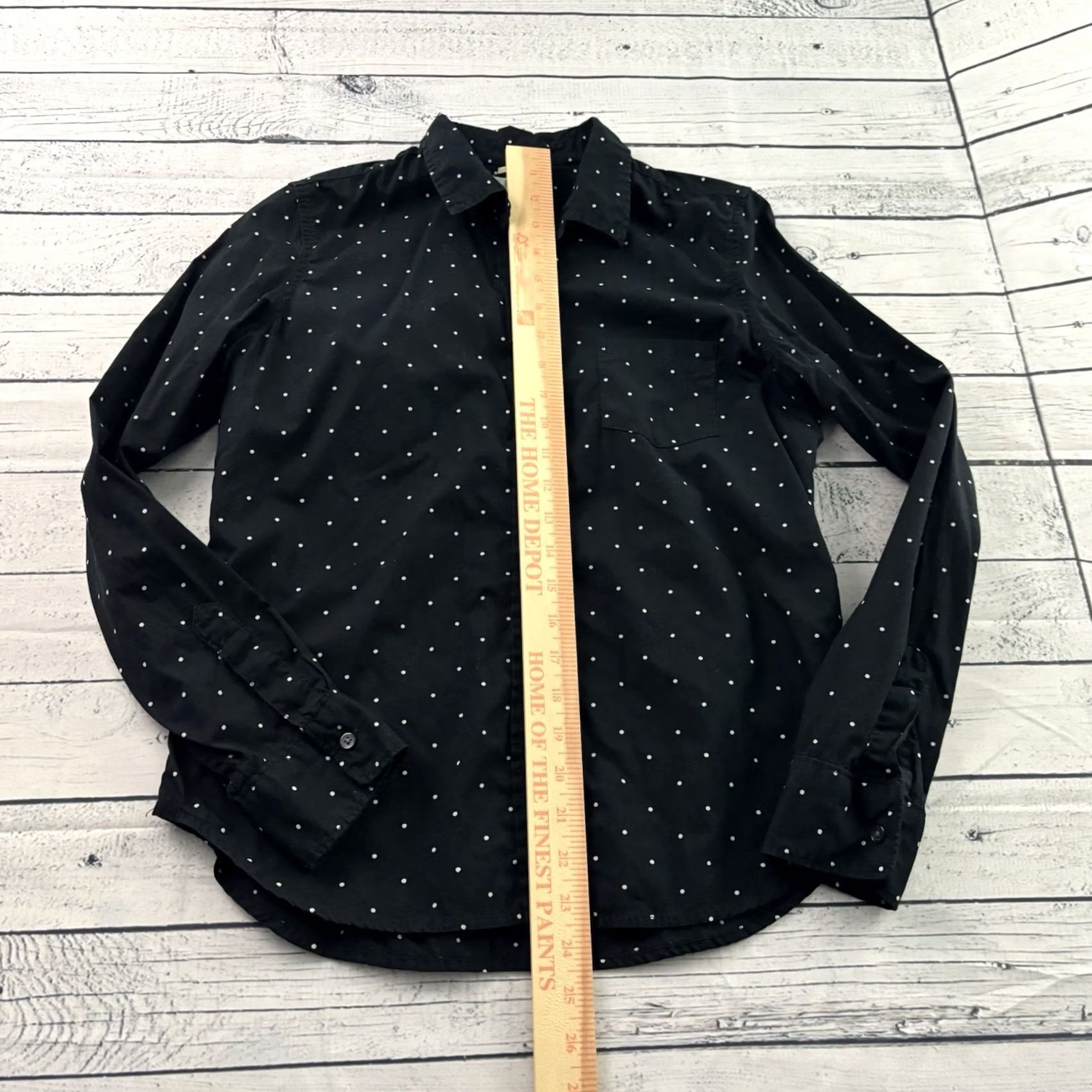 Ralph Lauren Ralph Lauren Denim & Supply RL Tomboy Polka Dot Long Sleeve Top Women's Medium Shirt Size M / US 6-8 / IT 42-44 - 3 Thumbnail