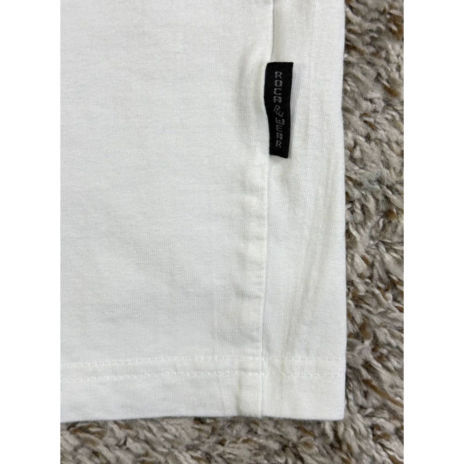 Rocawear VINTAGE Rocawear Tee 3XL White T-Shirt Mens Hip Hop 2000s Skate Style White Crew Neck Short Sleeve Logo Size US XXL / EU 58 / 5 - 5 Thumbnail