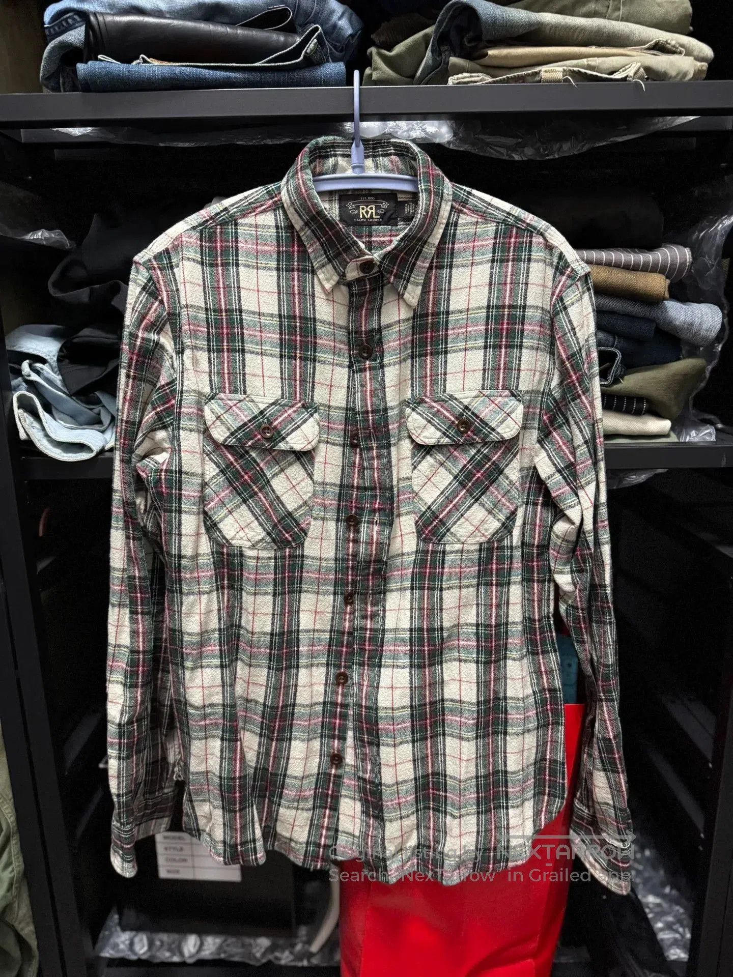 RRL Ralph Lauren plaid long sleeve shirt for casual wear. Size US XS / EU 42 / 0 - 1 Thumbnail