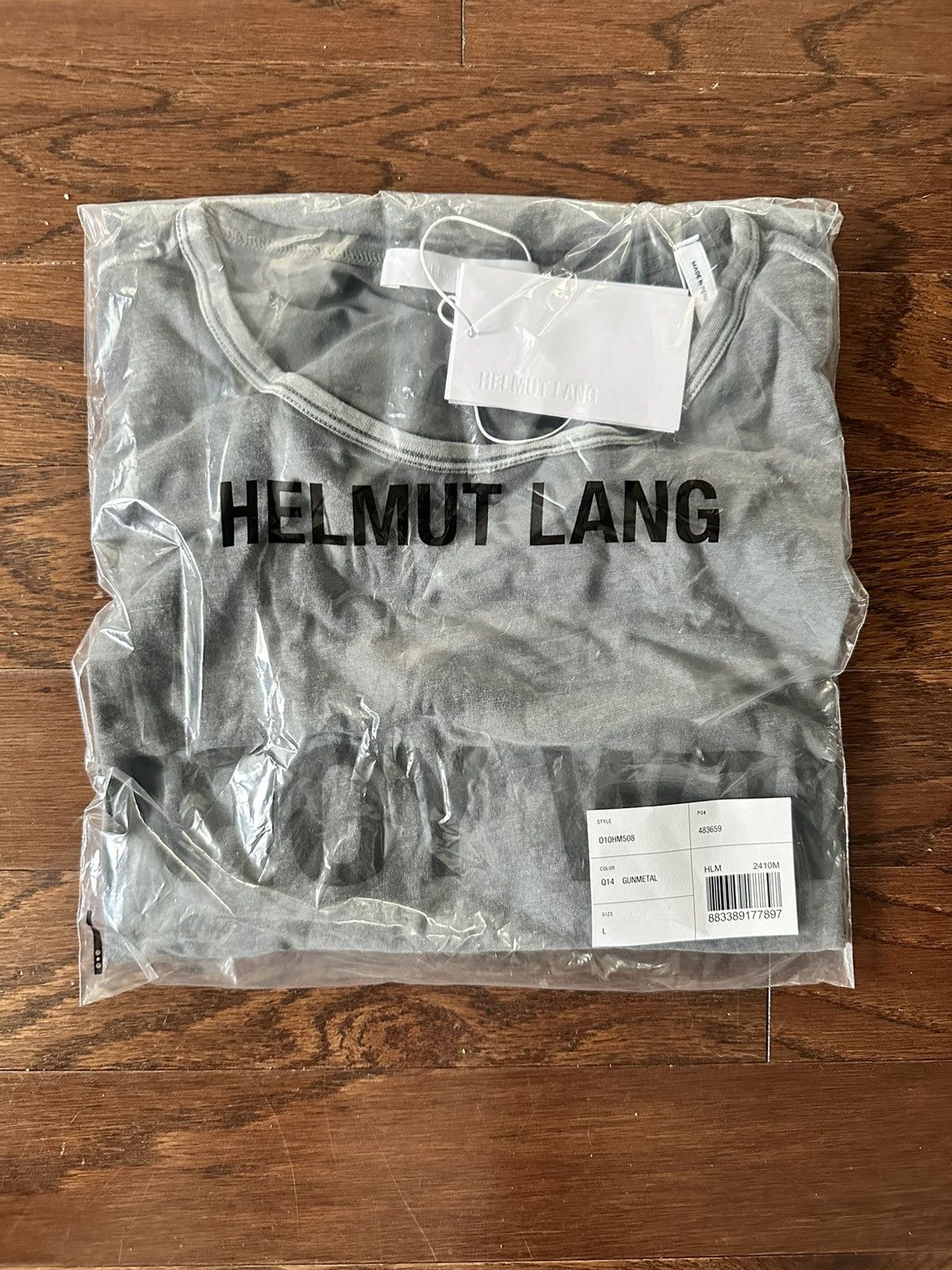 Helmut Lang Helmut Lang New York T-Shirt Size US L / EU 52-54 / 3 - 4 Thumbnail