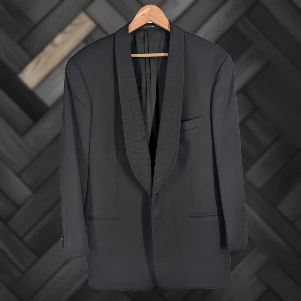 Giorgio Armani Georgio Armani - 80s suit - black and white
