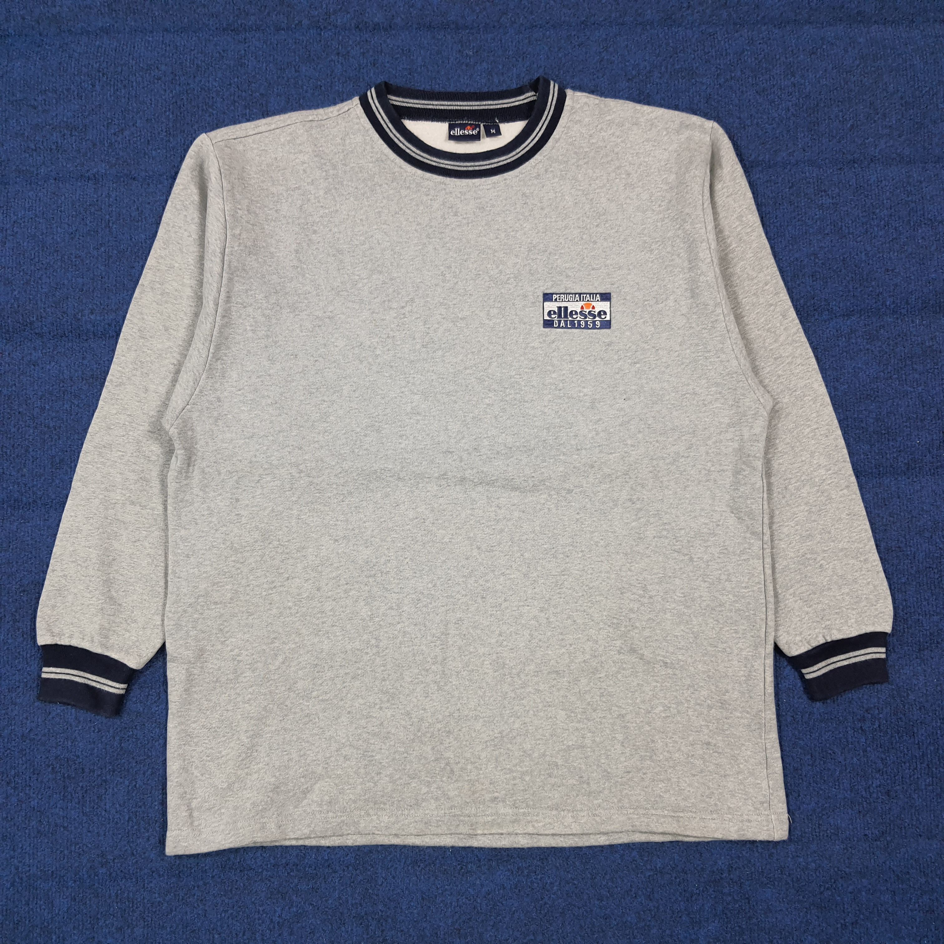 Ellesse Vintage Ellesse Perugia Italia Designer Sweatshirt C287N17 Size US M / EU 48-50 / 2 - 1 Thumbnail