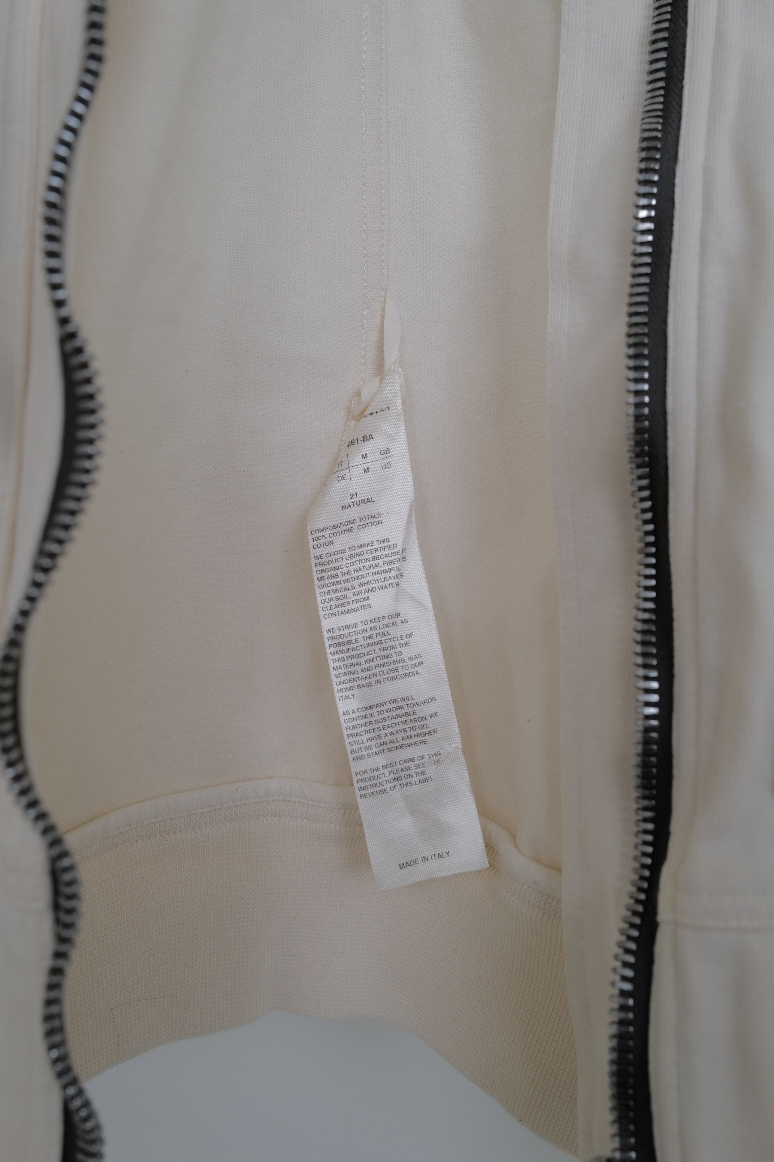 Rick Owens RICK OWENS FOGACHINE S/S 22 Zipped Jacket Size US M / EU 48-50 / 2 - 18 Thumbnail