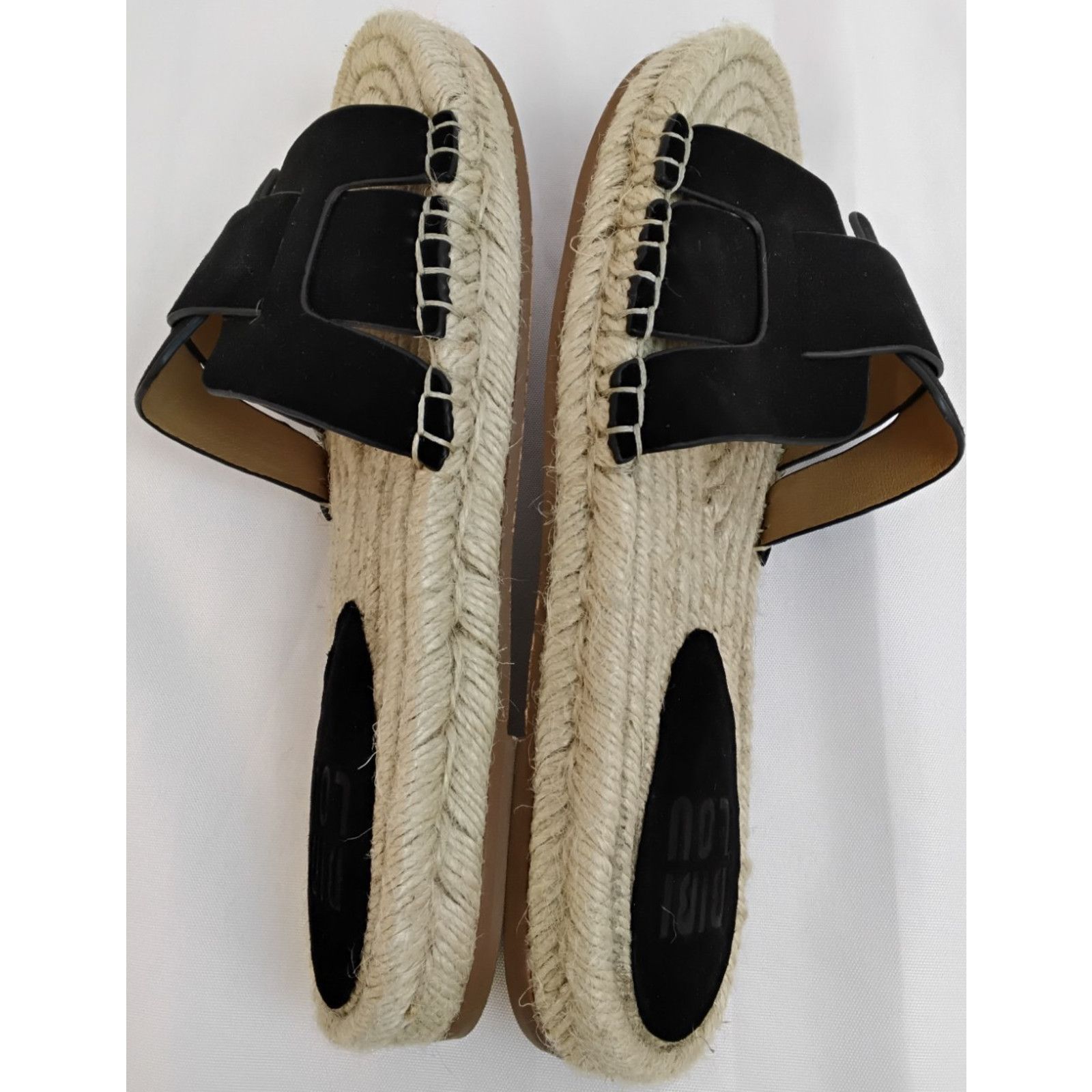 Other Bibi Lou Espadrille Sandals EU 39 US Women's 9 Black Suede Size US 9 / IT 39 - 6 Thumbnail