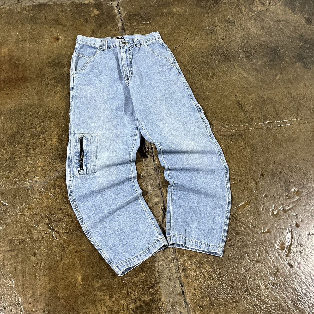 JNCO × Southpole × Vintage Crazy Vintage Y2K Baggy Jeans Utility Grunge Skater JNCO Size US 28 / EU 44 - 5 Thumbnail