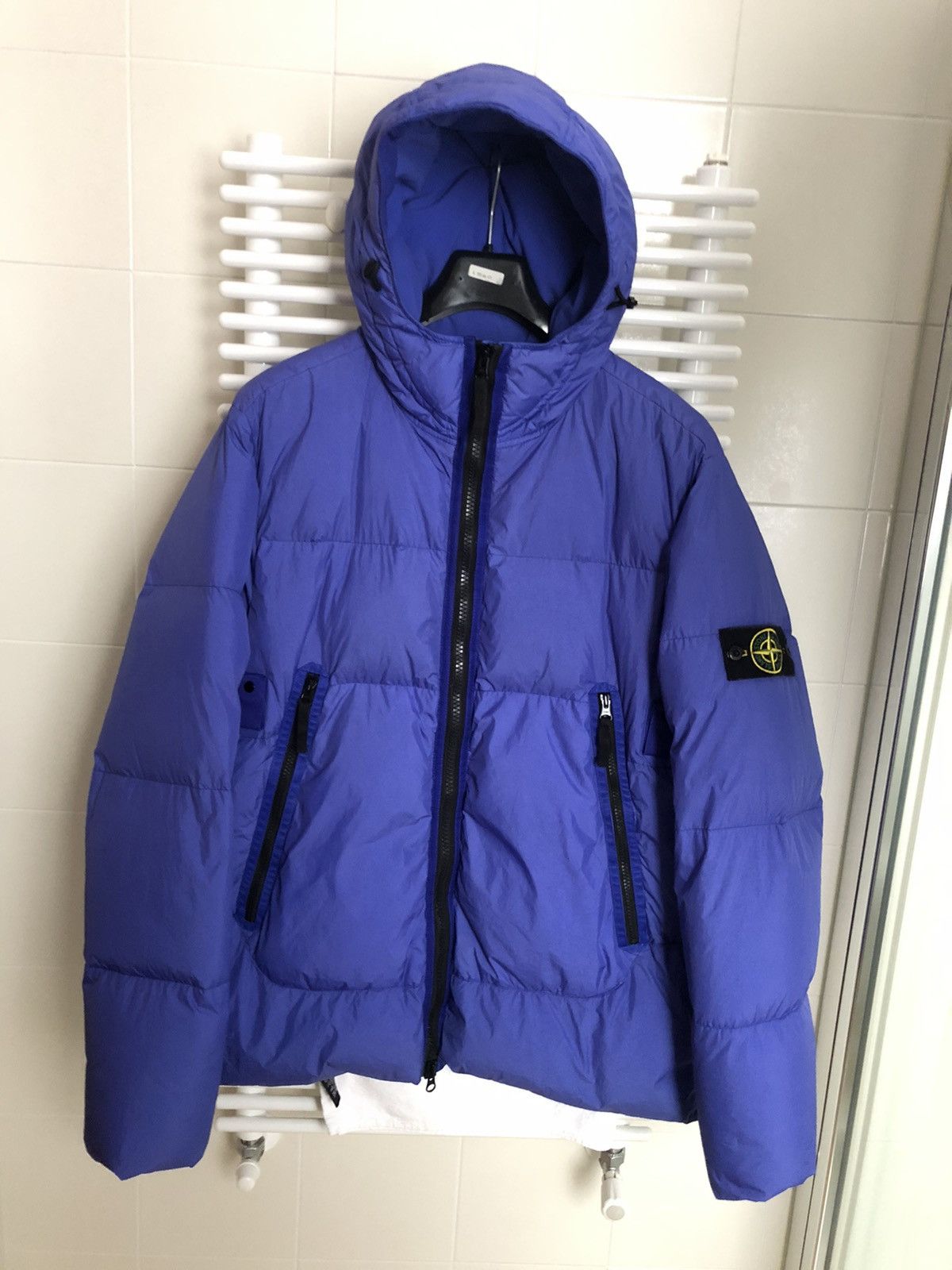Island Garment Dyed Crinkle Crinkle Stone Island Jacket Stone 