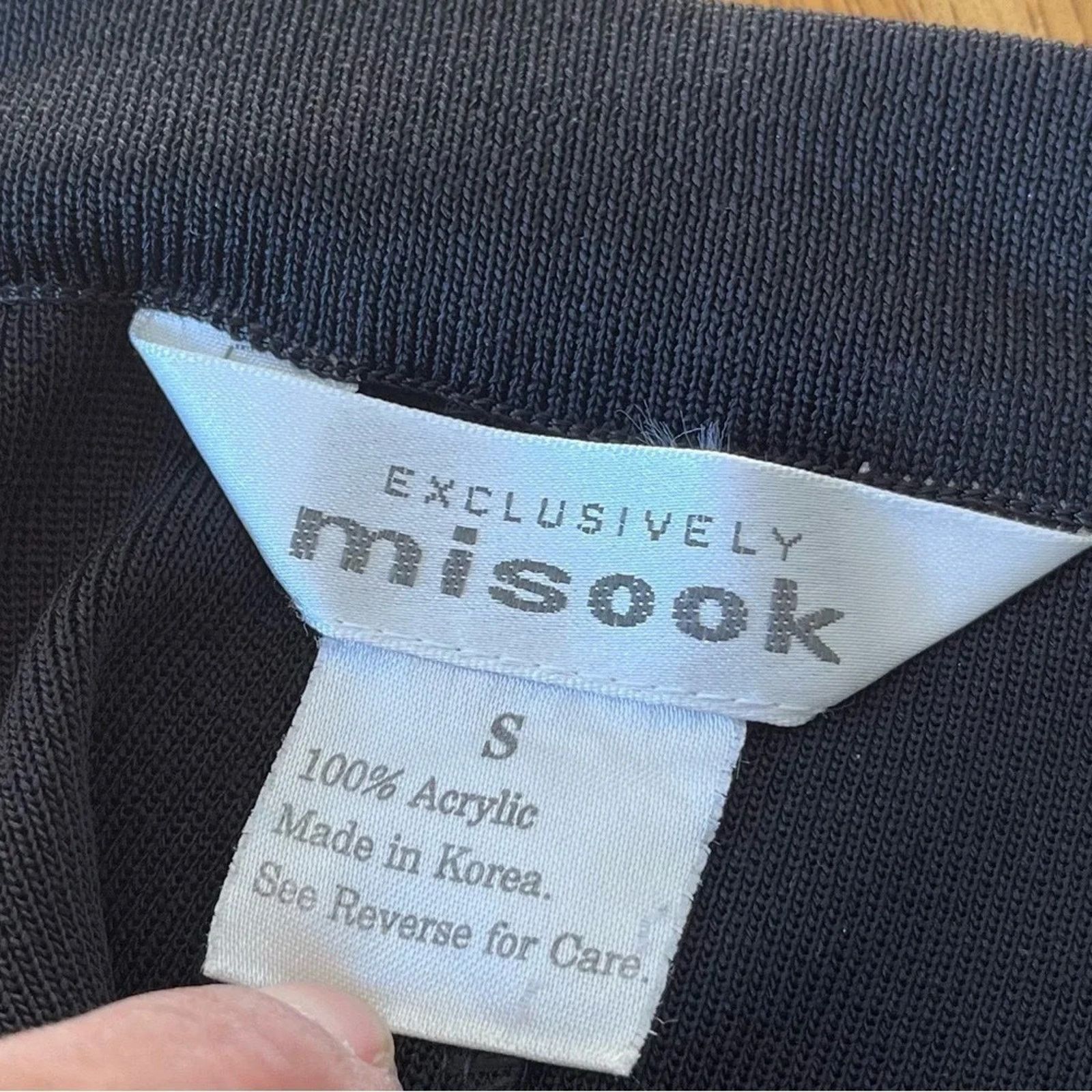 The Unbranded Brand Exclusively Misook black dress pants, size 8 Size 30" / US 8 / IT 44 - 3 Thumbnail