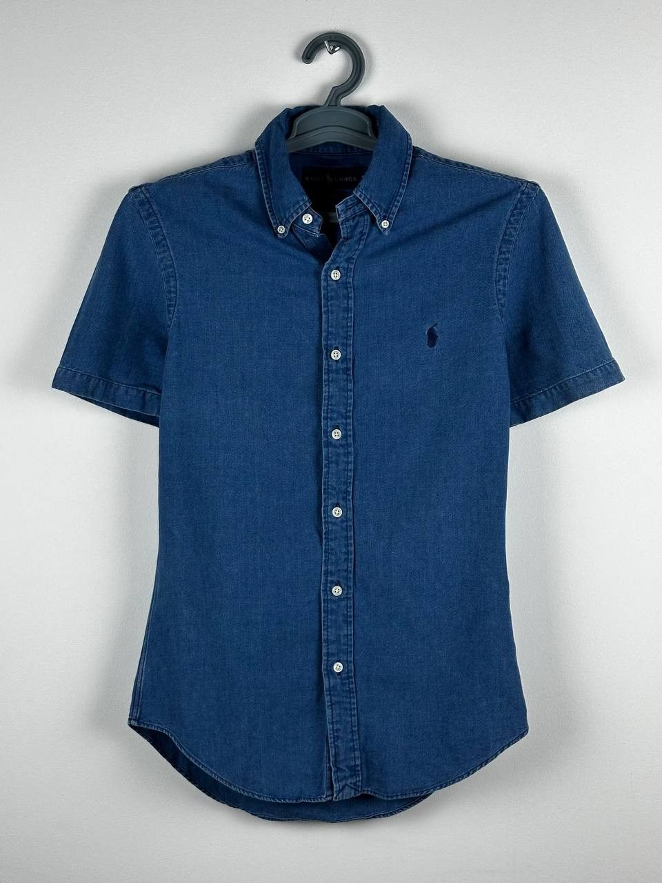 Designer × Polo Ralph Lauren × Ralph Lauren Polo Ralph Lauren Luxury Oxford Indigo SS SHIRT Size US S / EU 44-46 / 1 - 2 Thumbnail