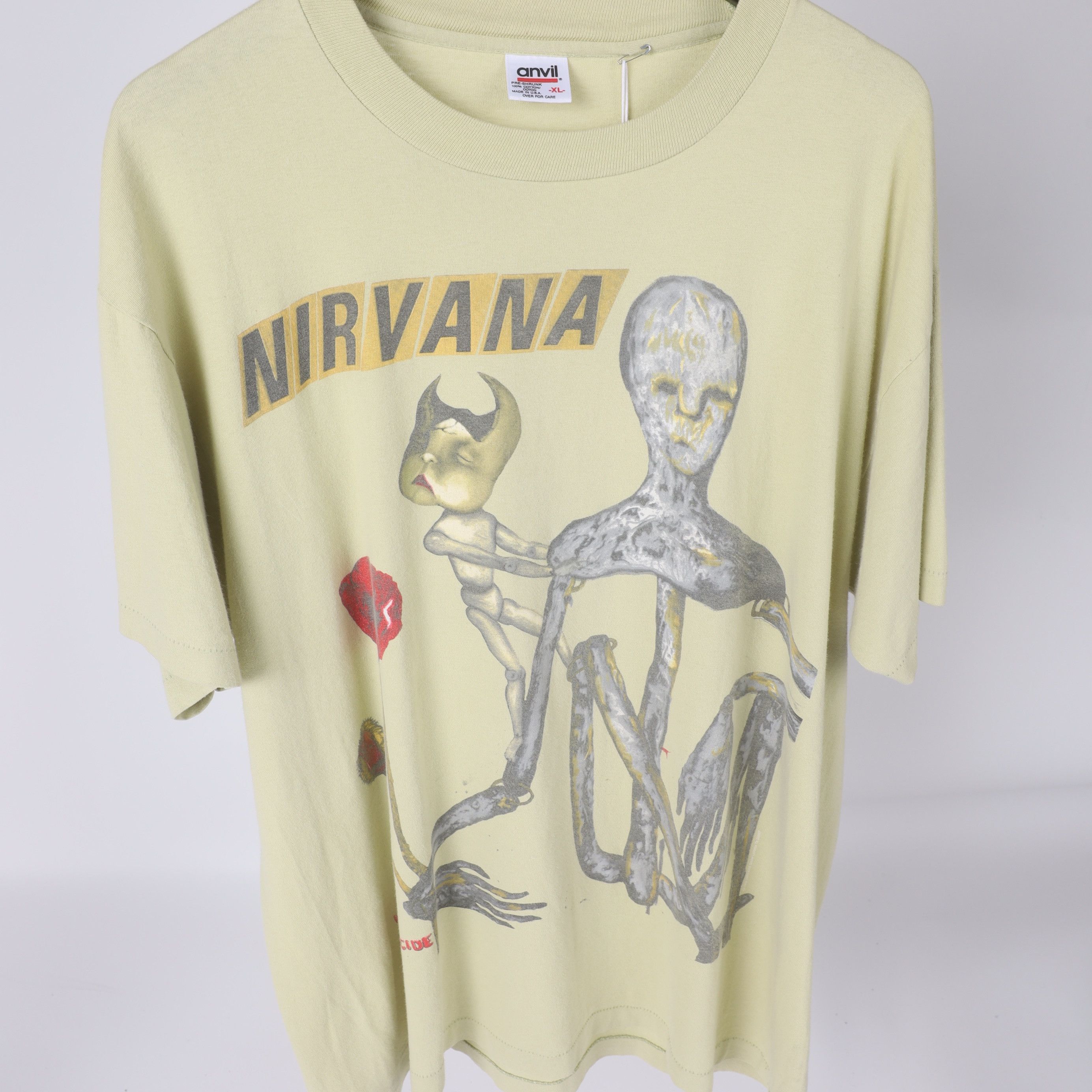 Vintage Nirvana Insecticide Tee Size US XL / EU 56 / 4 - 2 Thumbnail
