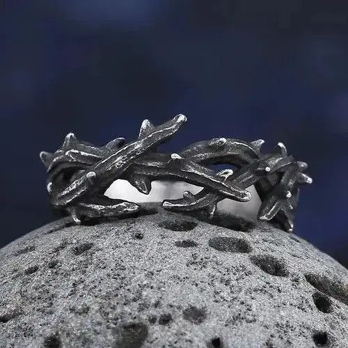 Japanese Brand Irregular Thorns Ring Size 7 8 9 10 11 Size ONE SIZE - 2 Thumbnail