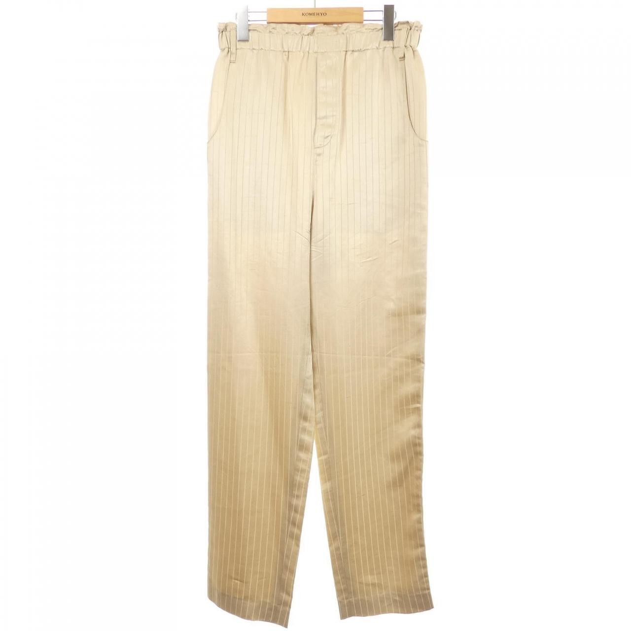 Yves Saint Laurent Yves Saint Laurent Saint Laurent Silk Pants Textile Pants 717376Y2G54 DUTY FREE for USA Size ONE SIZE - 1 Thumbnail