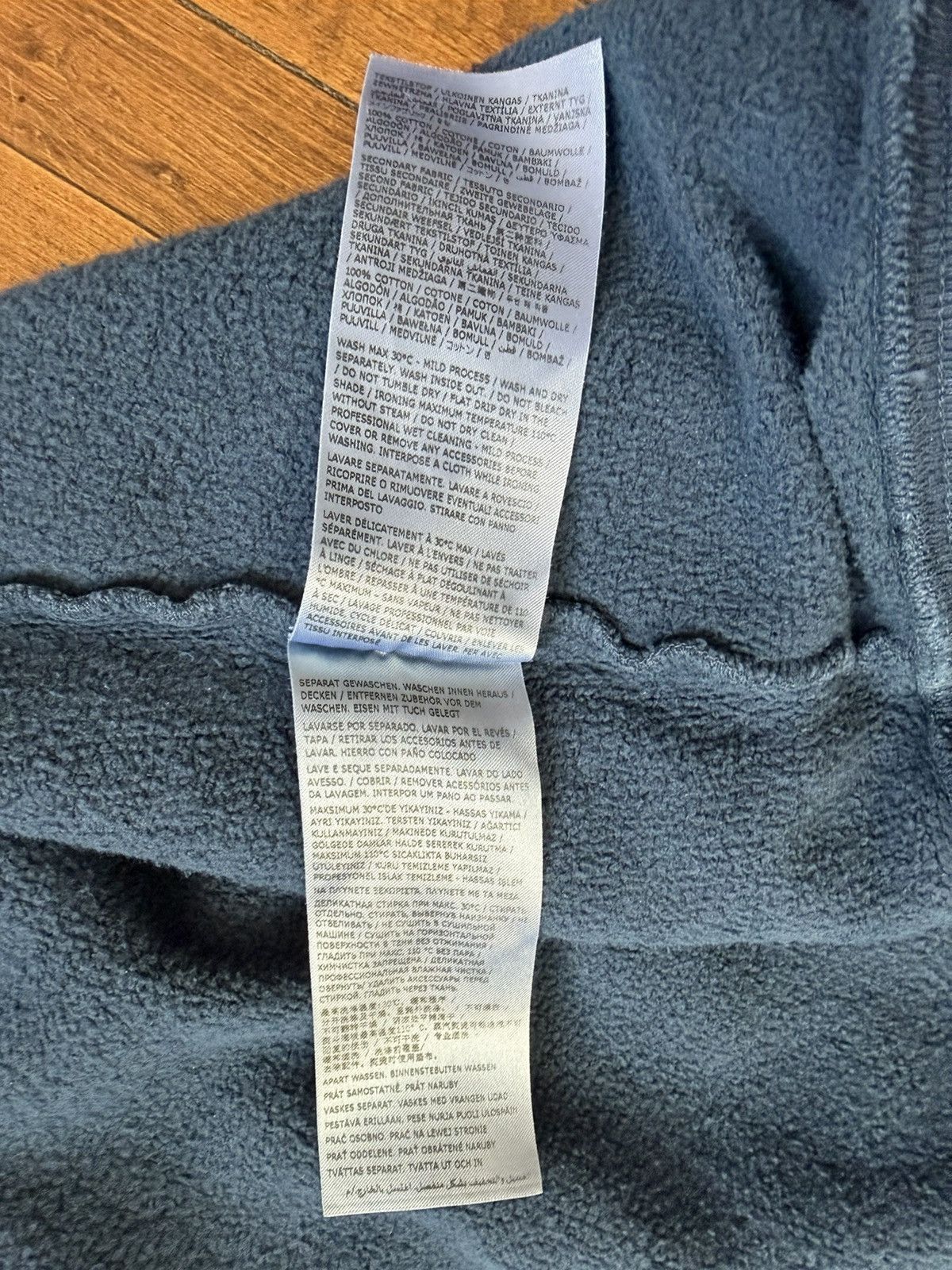 Maison Margiela $1.2k worn-look organic-cotton sweatshirt, XL (oversized),IT Size US XL / EU 56 / 4 - 23 Thumbnail