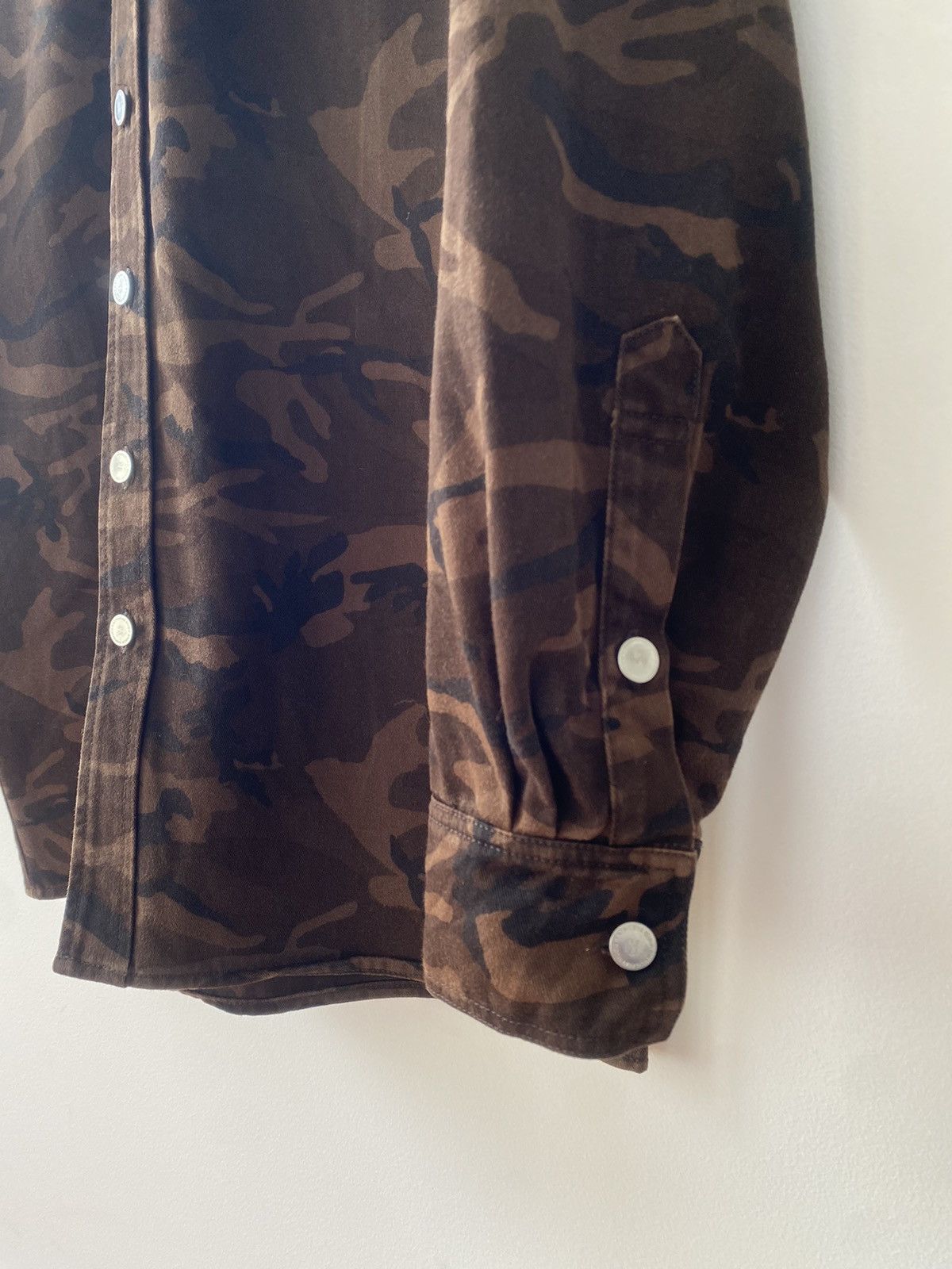 Raf Simons × Sterling Ruby Raf Simons Sterling Ruby Camo Shirt Size US M / EU 48-50 / 2 - 5 Thumbnail