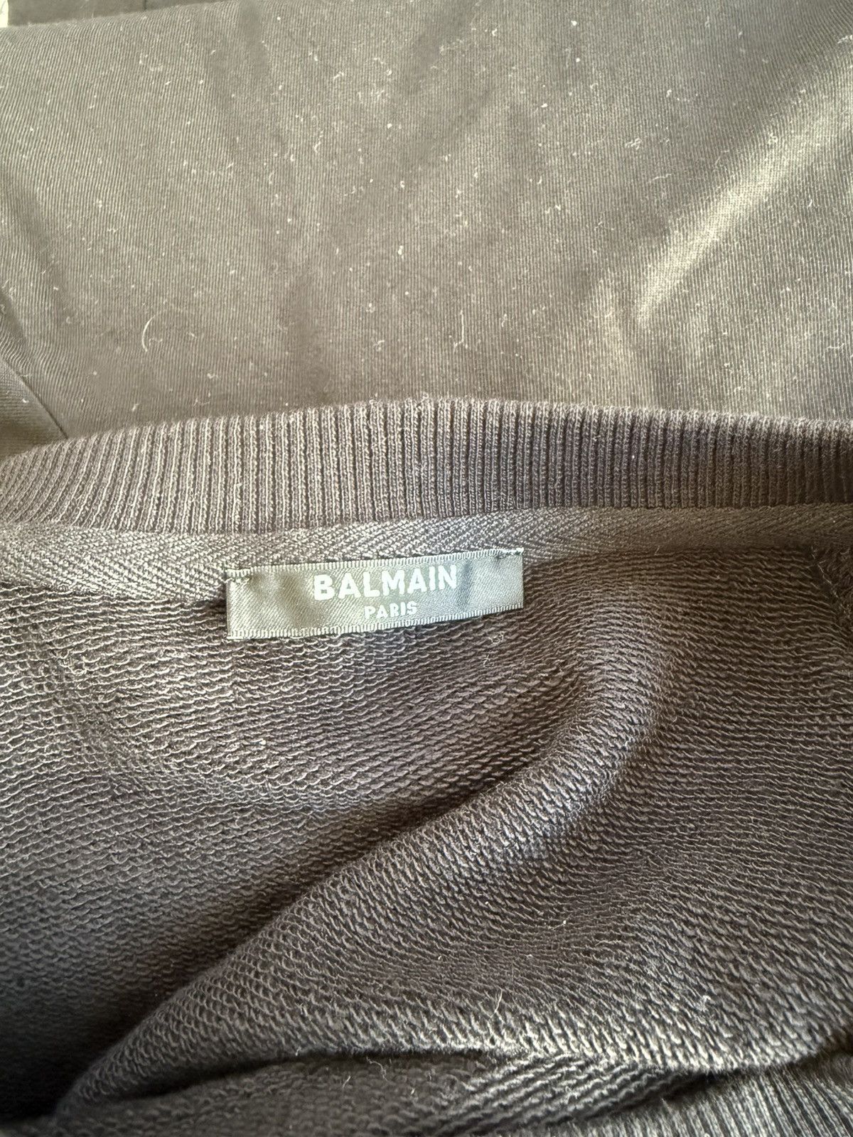 Balmain Balmain coin logo sweatshirt Size US L / EU 52-54 / 3 - 5 Thumbnail