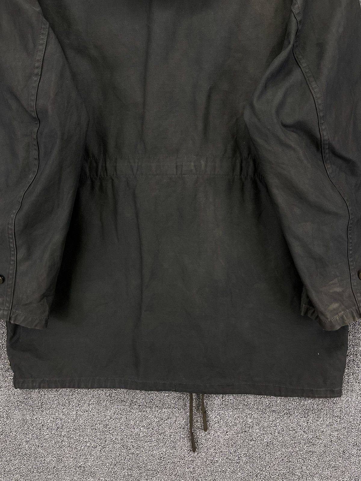 Vintage Vintage 90s Humme GMBH Military Army Hooded Jacket Size US L / EU 52-54 / 3 - 17 Thumbnail