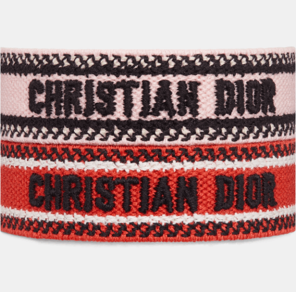 Dior o1w1db10126 B0961A Size : OS / Bracelet Set in Pink/Red Size ONE SIZE - 3 Thumbnail