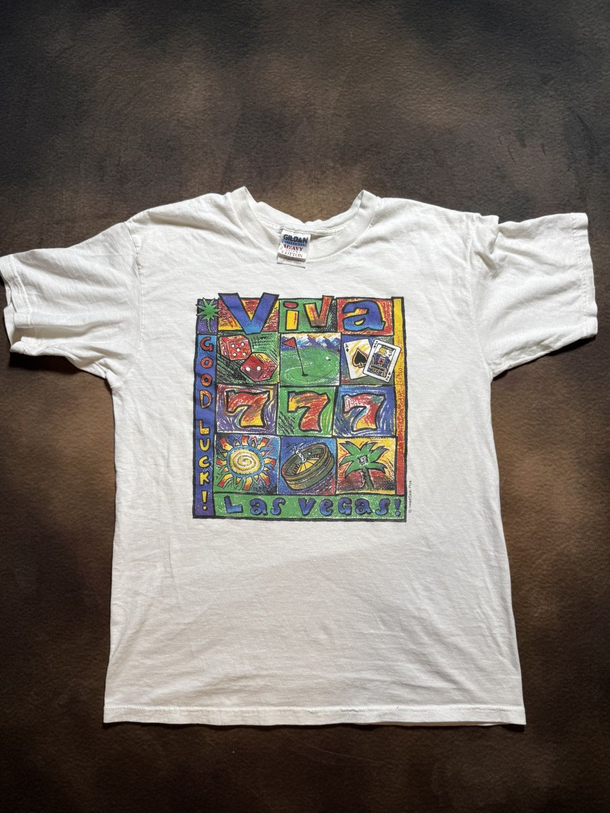 Gildan Vintage 90s Las Vegas Tee Size US L / EU 52-54 / 3 - 1 Preview