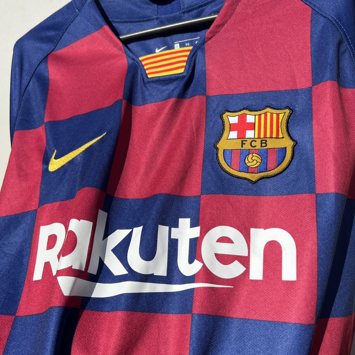 Nike Barcelona nike t shirt football soccer jersey Size US XL / EU 56 / 4 - 4 Thumbnail