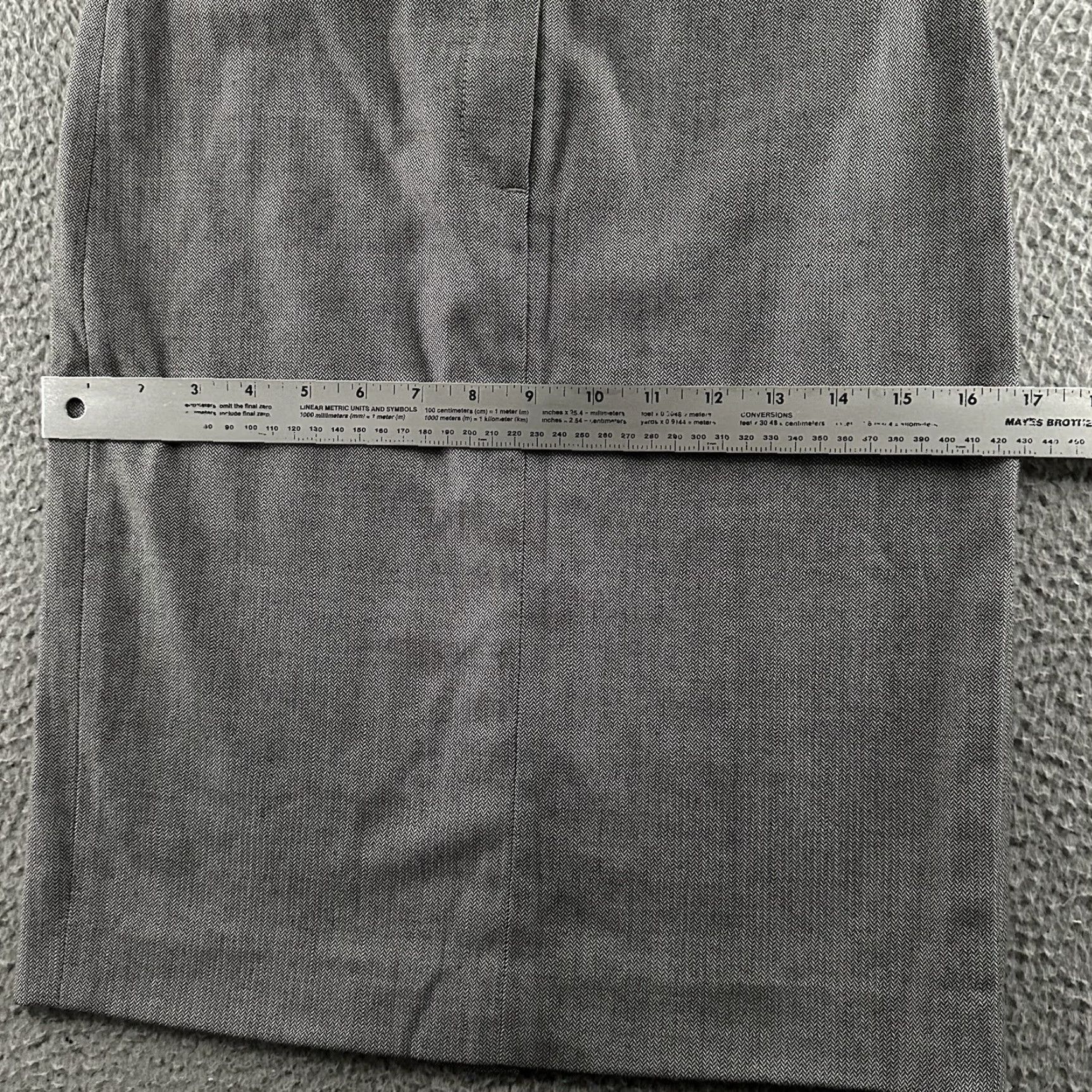 Theory Theory Skirt Women Gray 0 Wool Blend Knee Length Pencil Straight USA Made Size 25" / US 0 / IT 36 - 5 Thumbnail