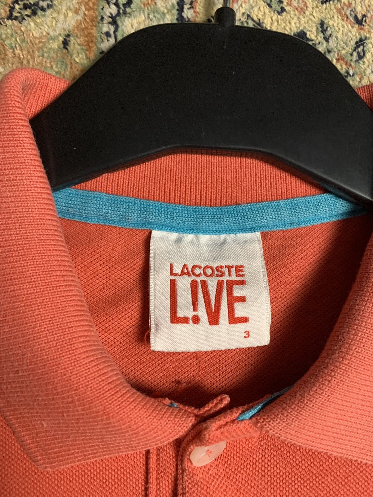 Lacoste × Vintage Lacoste Live polo Orange 3 size Size US M / EU 48-50 / 2 - 6 Thumbnail