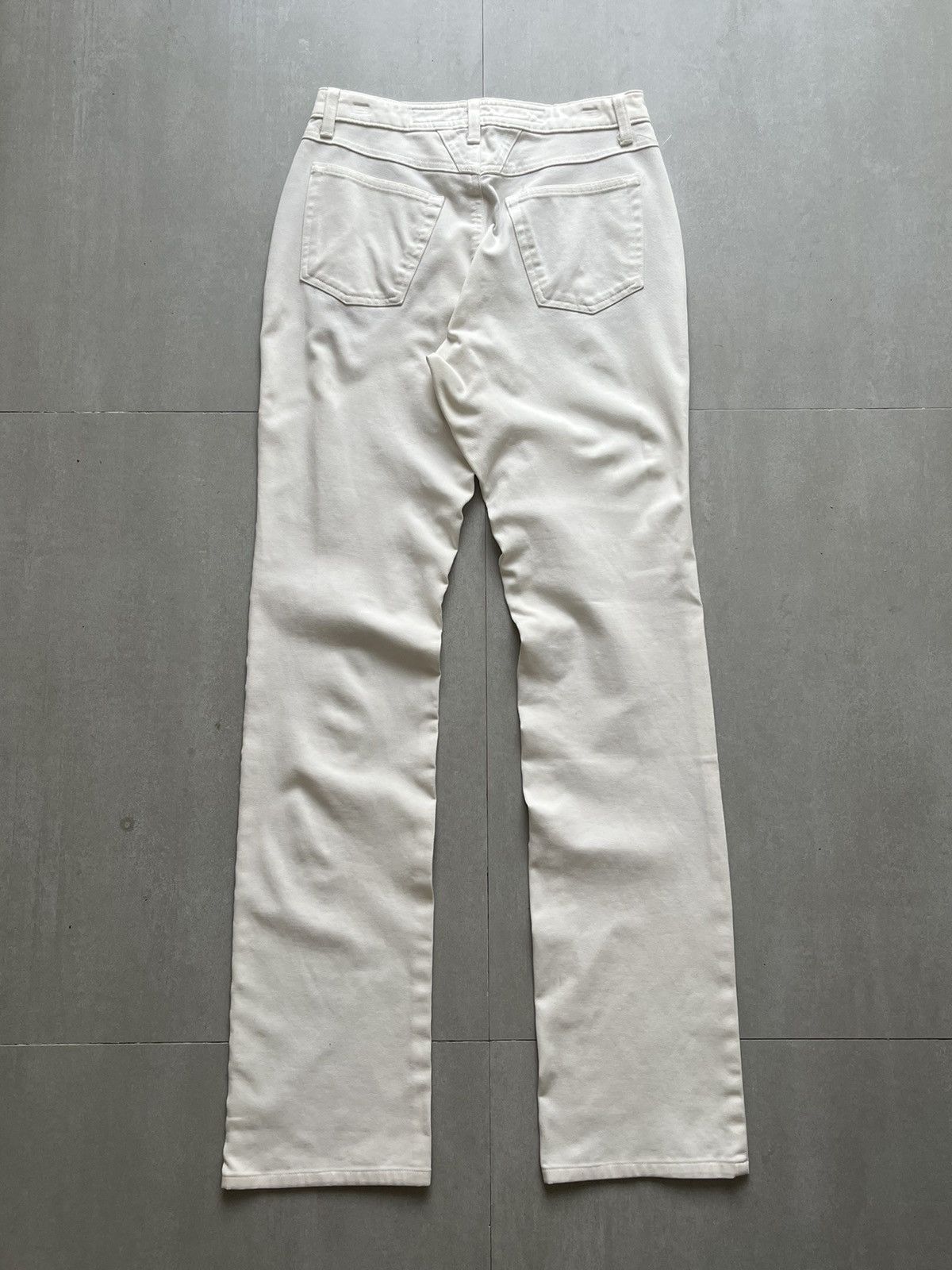 Marithe + Francois Girbaud Marithe francois girbaud white pants Size US 28 / EU 44 - 8 Thumbnail