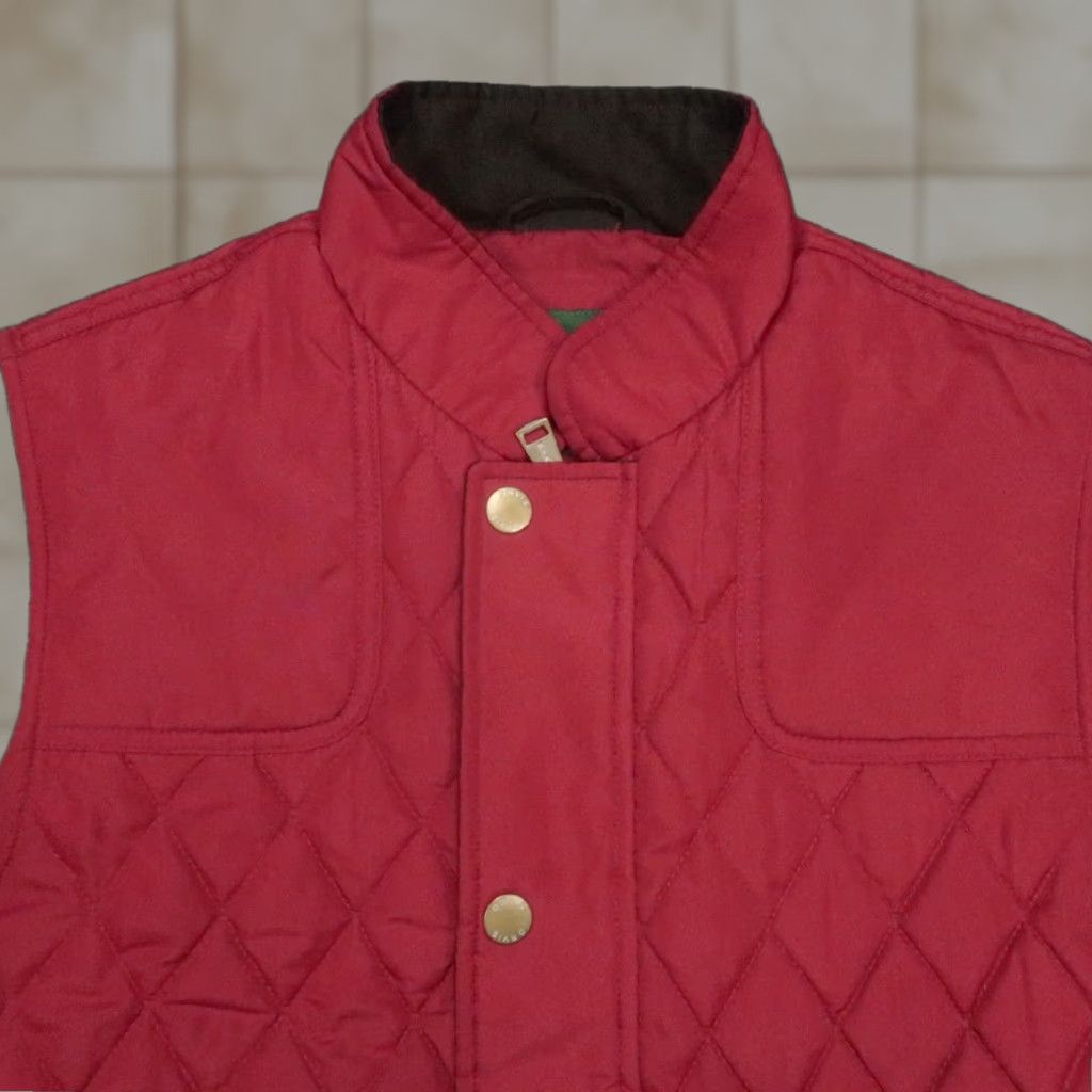 Orvis Orvis Vest Men Medium Red RT7 Quilted Full Zip Pockets Softshell Fall Winter Spring Summer Mid-Length Cardigan Style Size US M / EU 48-50 / 2 - 1 Thumbnail