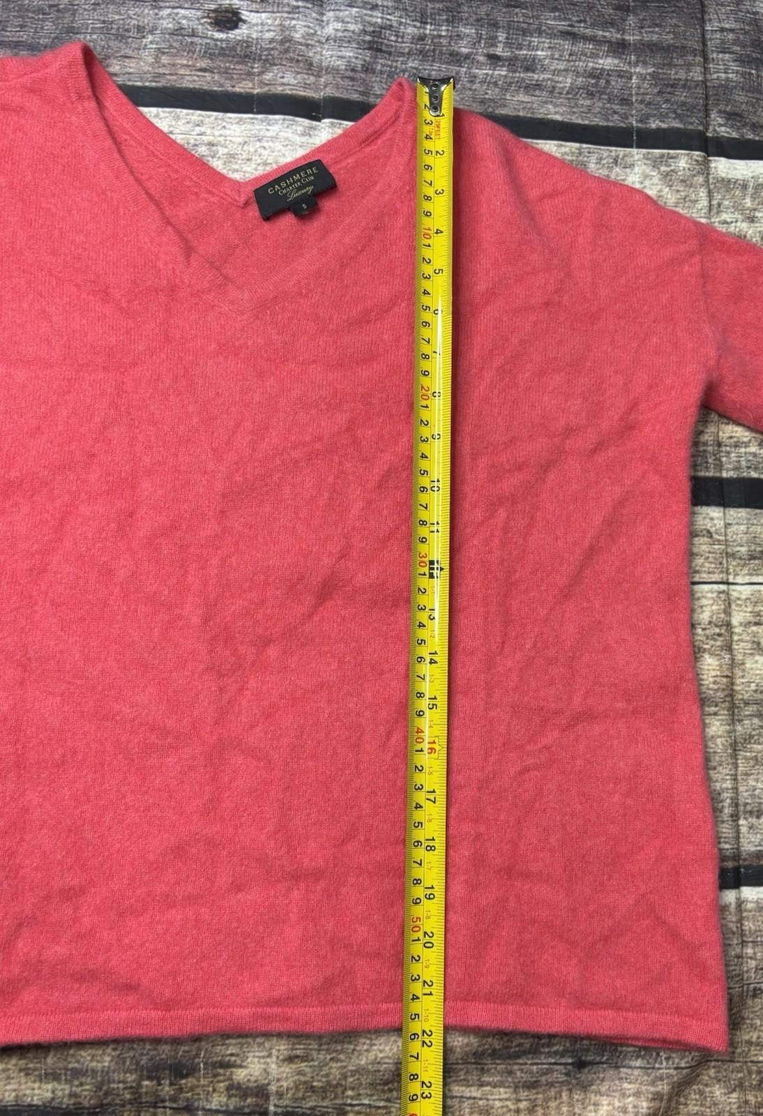 Charter Club Charter Club Luxury Sweater Womens Small Cashmere V-Neck Size S / US 4 / IT 40 - 8 Thumbnail