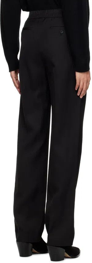 Loulou de Saison o1s22i1n1024 Takaroa Trousers in Black Size 27" / US 4 / IT 40 - 4 Thumbnail