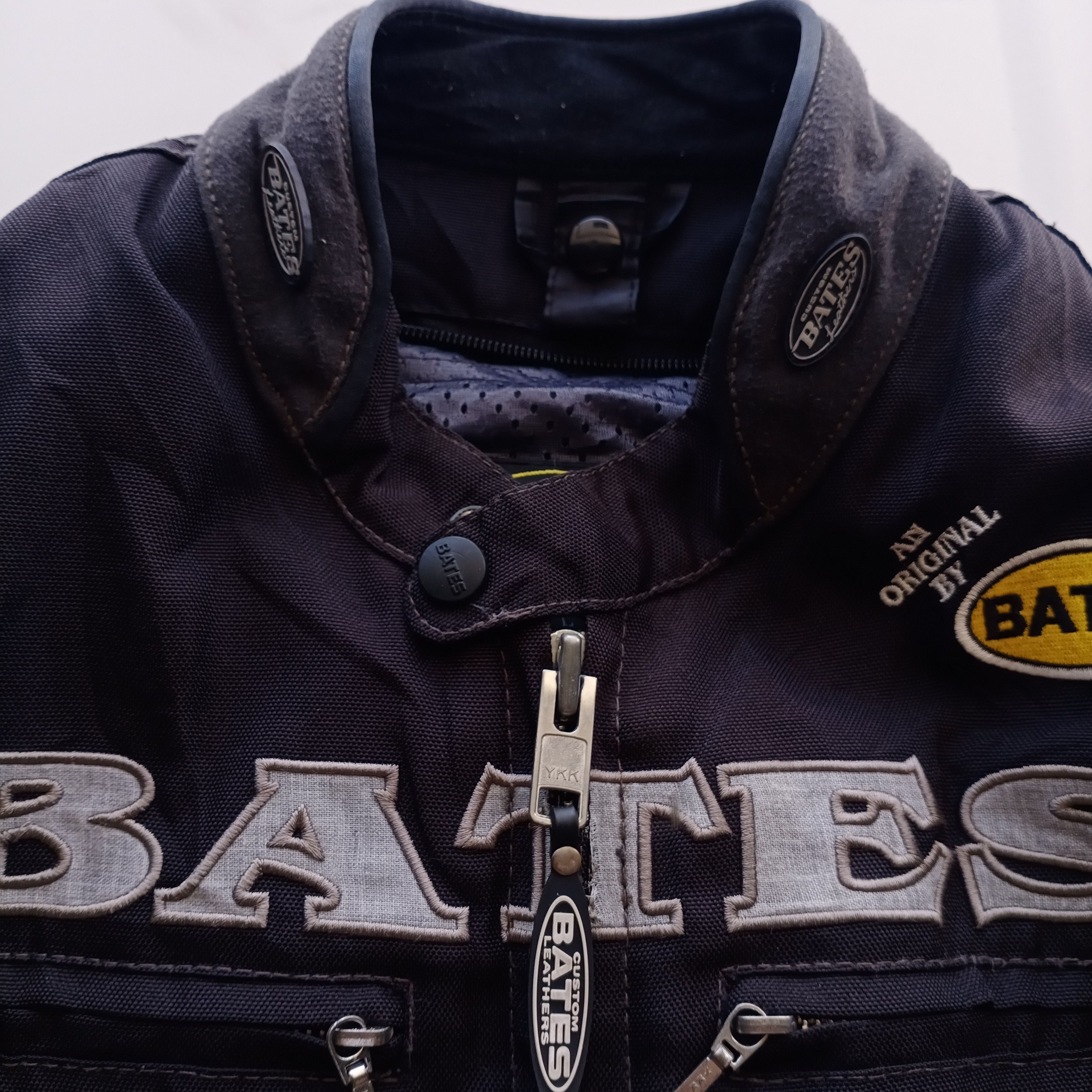 Bates Hats Custom Bates Leathers Motorcycle Biker USA Jacket Vintage Size US L / EU 52-54 / 3 - 6 Thumbnail