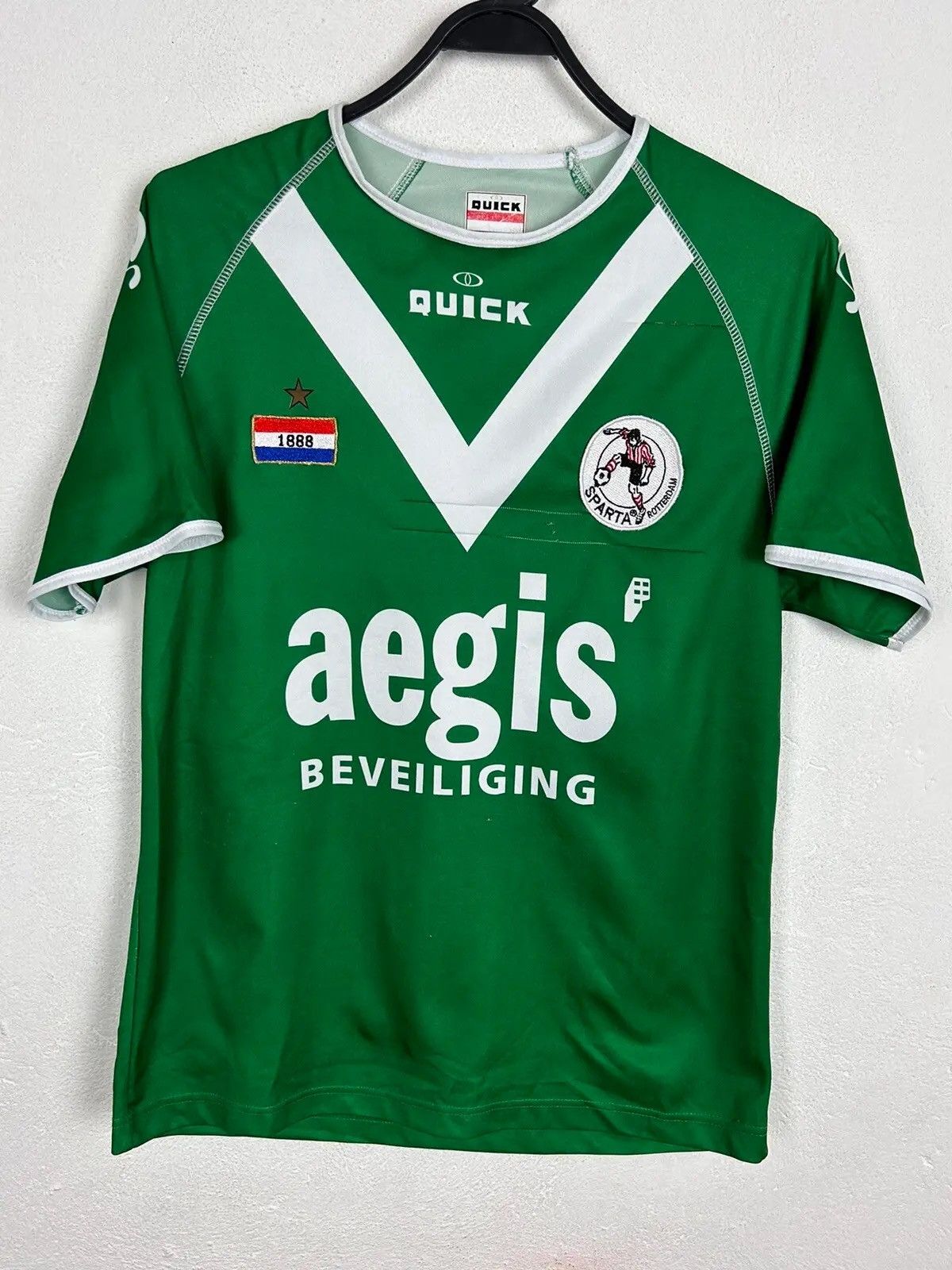 Vintage 00s Vintage Quick x Sparta Rotterdam 2004/05 Away Jersey Size US S / EU 44-46 / 1 - 1 Thumbnail