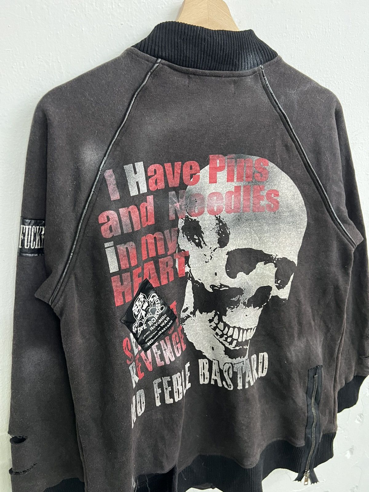 If Six Was Nine Vintage Sex Pot Revenge Trompe L'oeil Skull Sick Punk Style Size US L / EU 52-54 / 3 - 16 Thumbnail