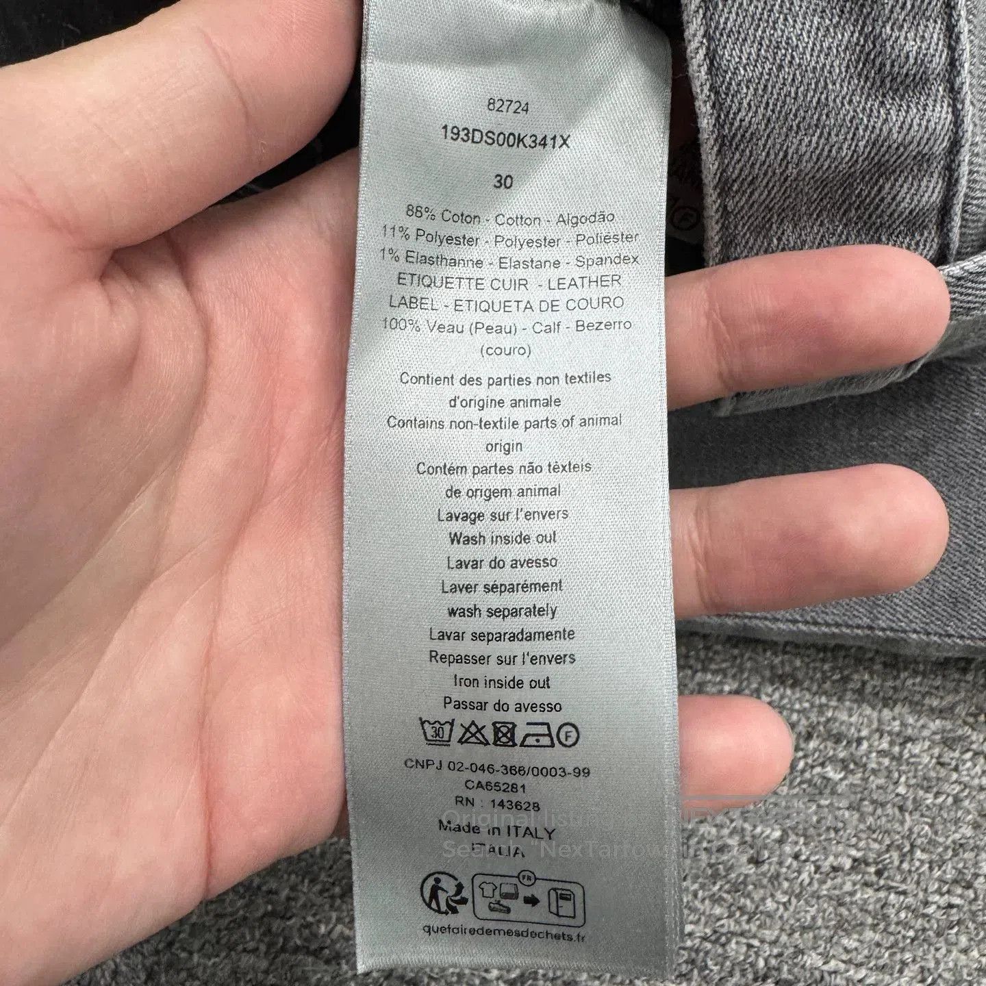 Dior Dior Washed Distressed Jeans. Size US 30 / EU 46 - 3 Thumbnail