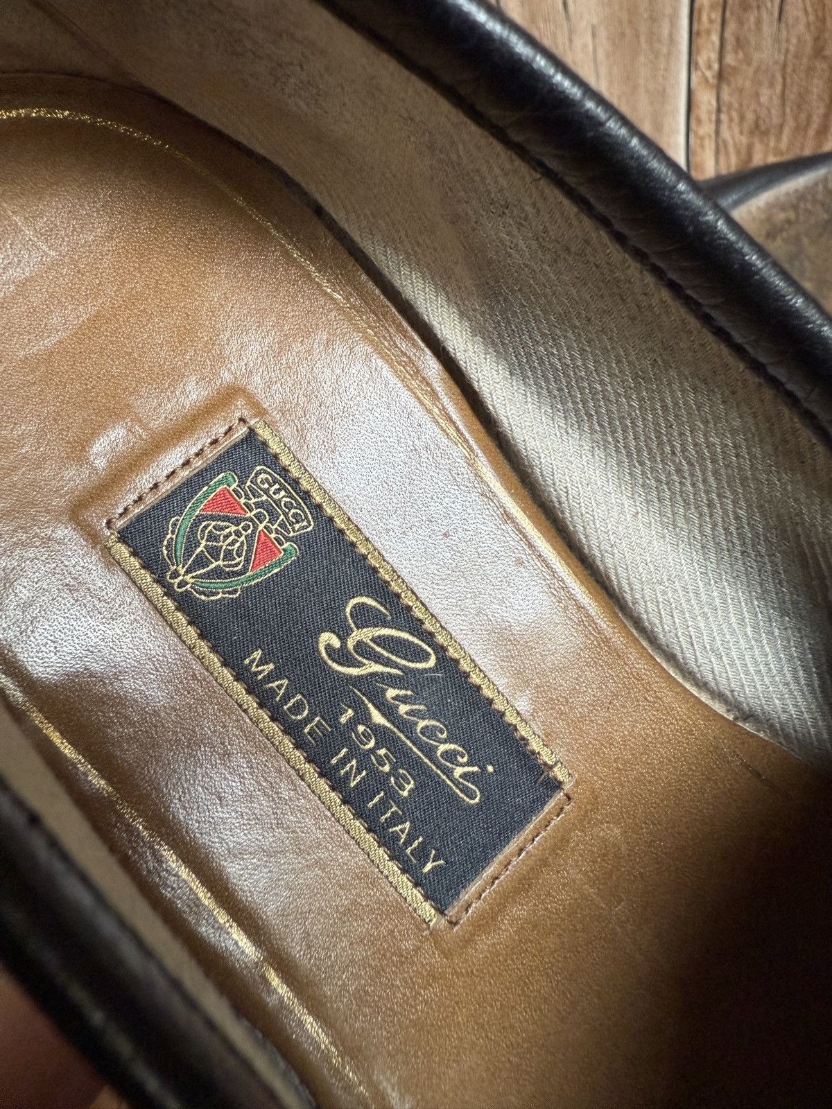 Gucci × Vintage 1953 horsebit grain loafers Size US 8 / EU 41 - 11 Thumbnail
