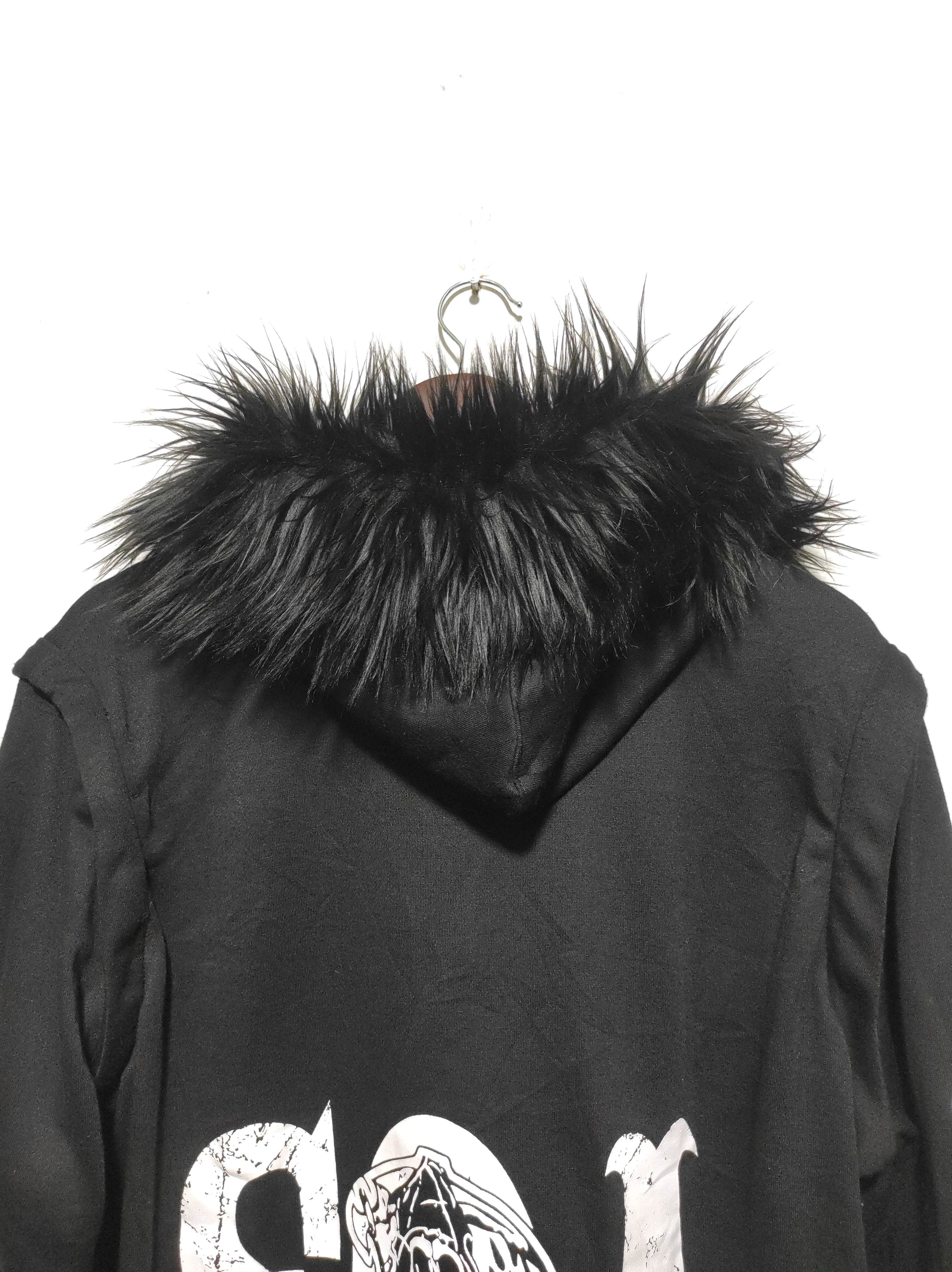 Japanese Brand Sons of A Anarchy California zip fur hoodie vest Size US S / EU 44-46 / 1 - 17 Thumbnail
