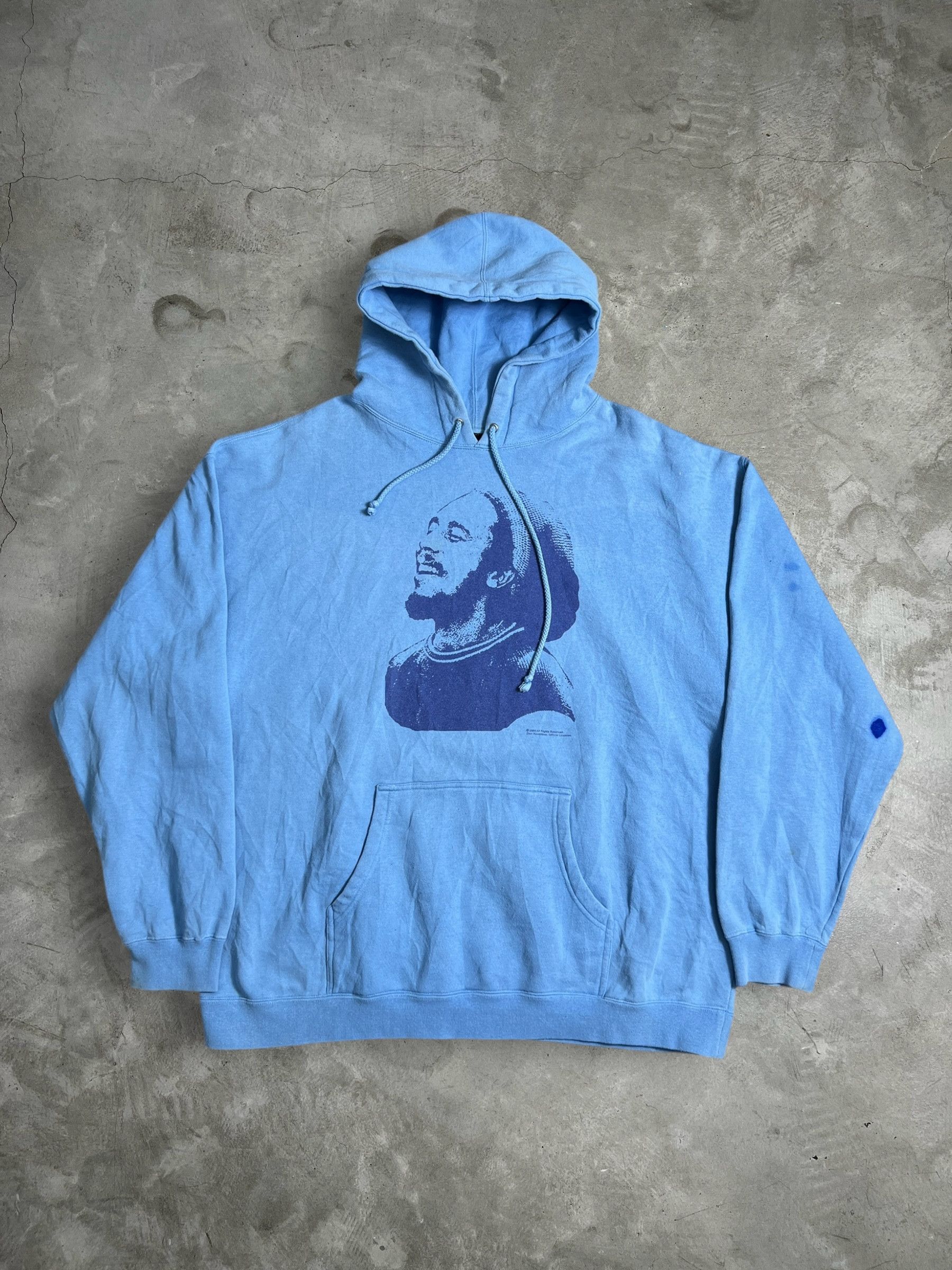 Bob Marley × Vintage × Zion Rootswear Vintage Bob Marley Zion Rootswear Hoodie (XL) JK976 Size US XL / EU 56 / 4 - 1 Thumbnail