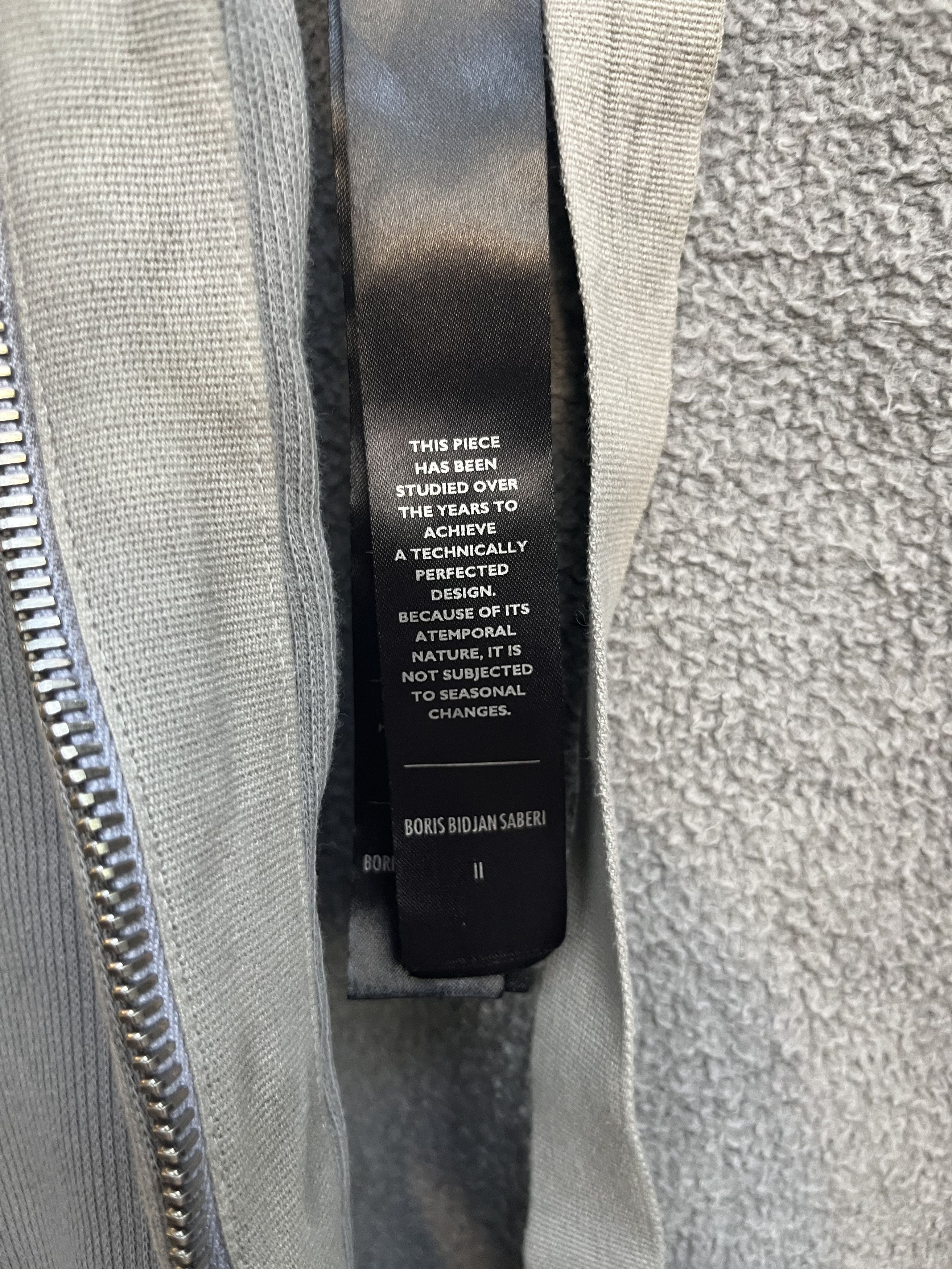 Boris Bidjan Saberi Zipper 1 Size US XXL / EU 58 / 5 - 15 Thumbnail