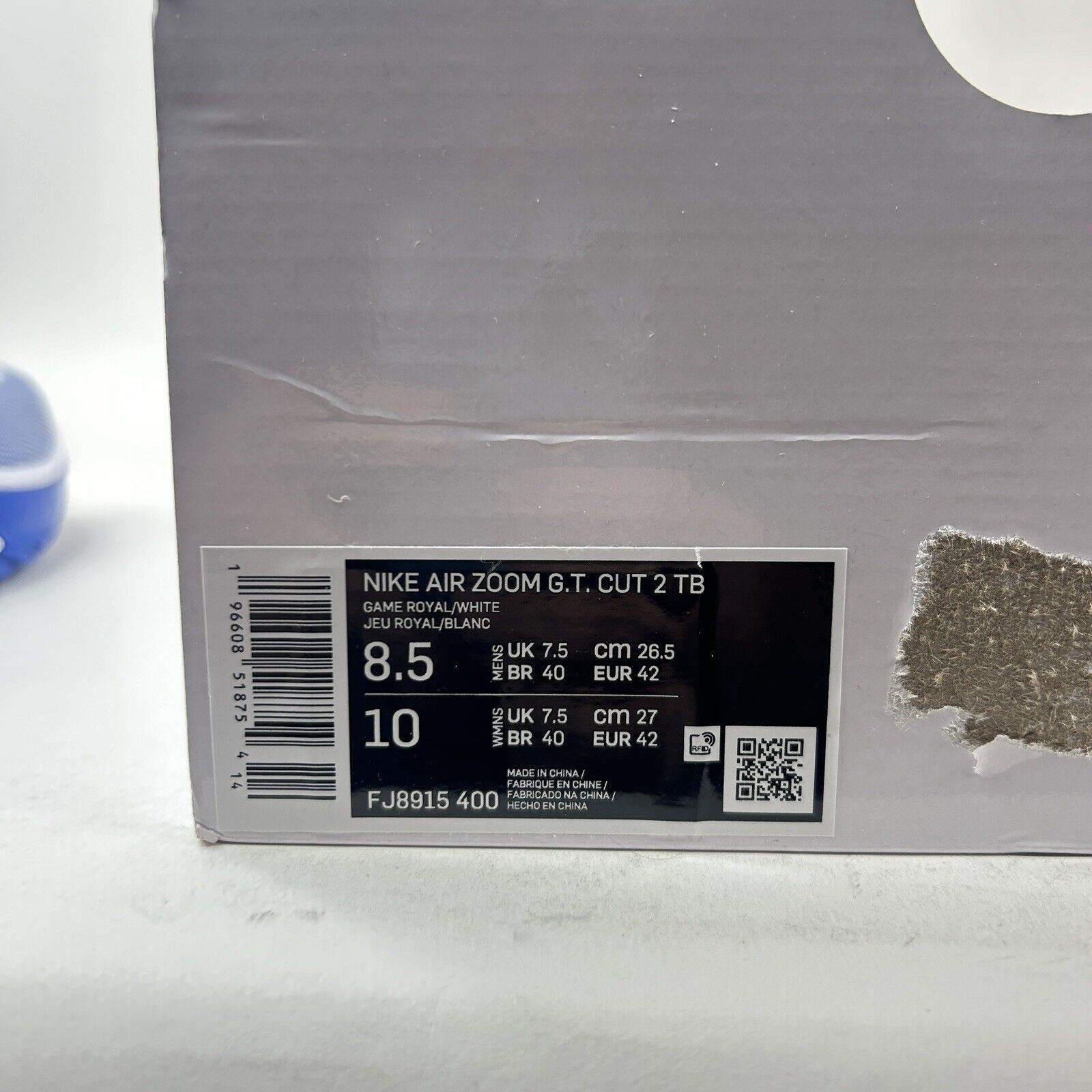 Nike Nike Air Zoom GT Cut 2 TB Promo “Game Royal Blue Team" 2024 Size US 8.5 / EU 41-42 - 5 Thumbnail